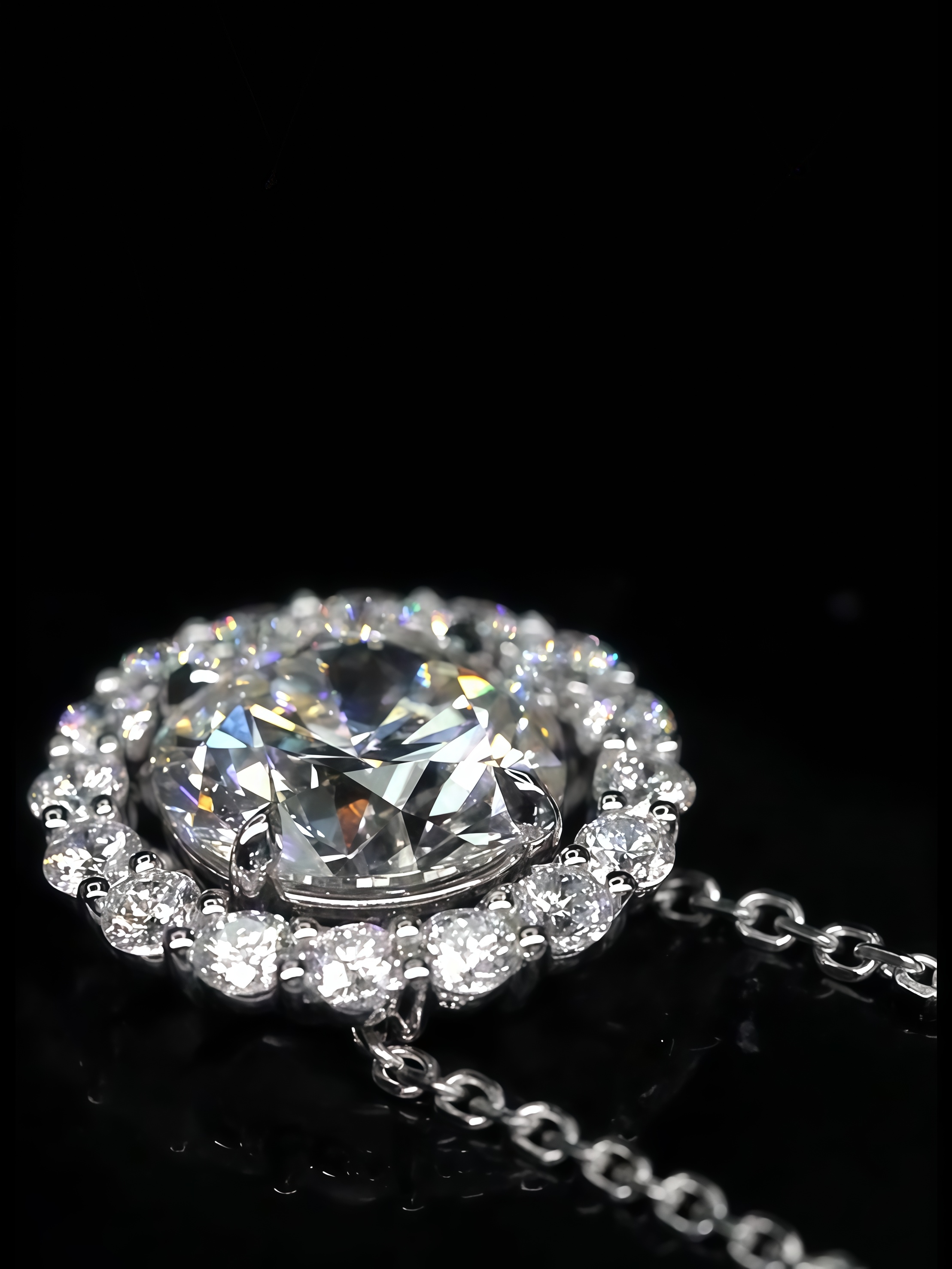 5-Carat Lab-Grown Diamond Necklace