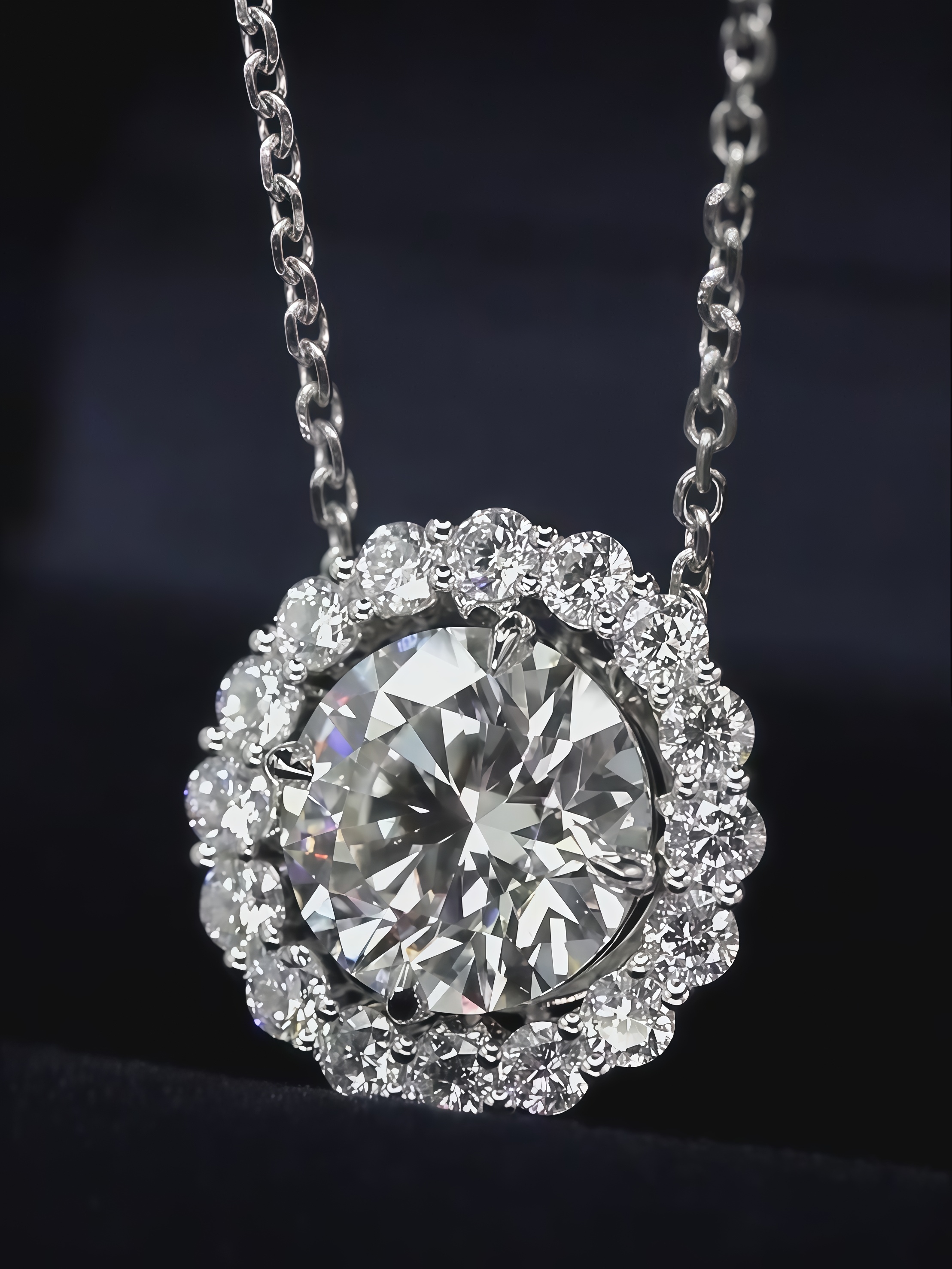 5-Carat Lab-Grown Diamond Necklace