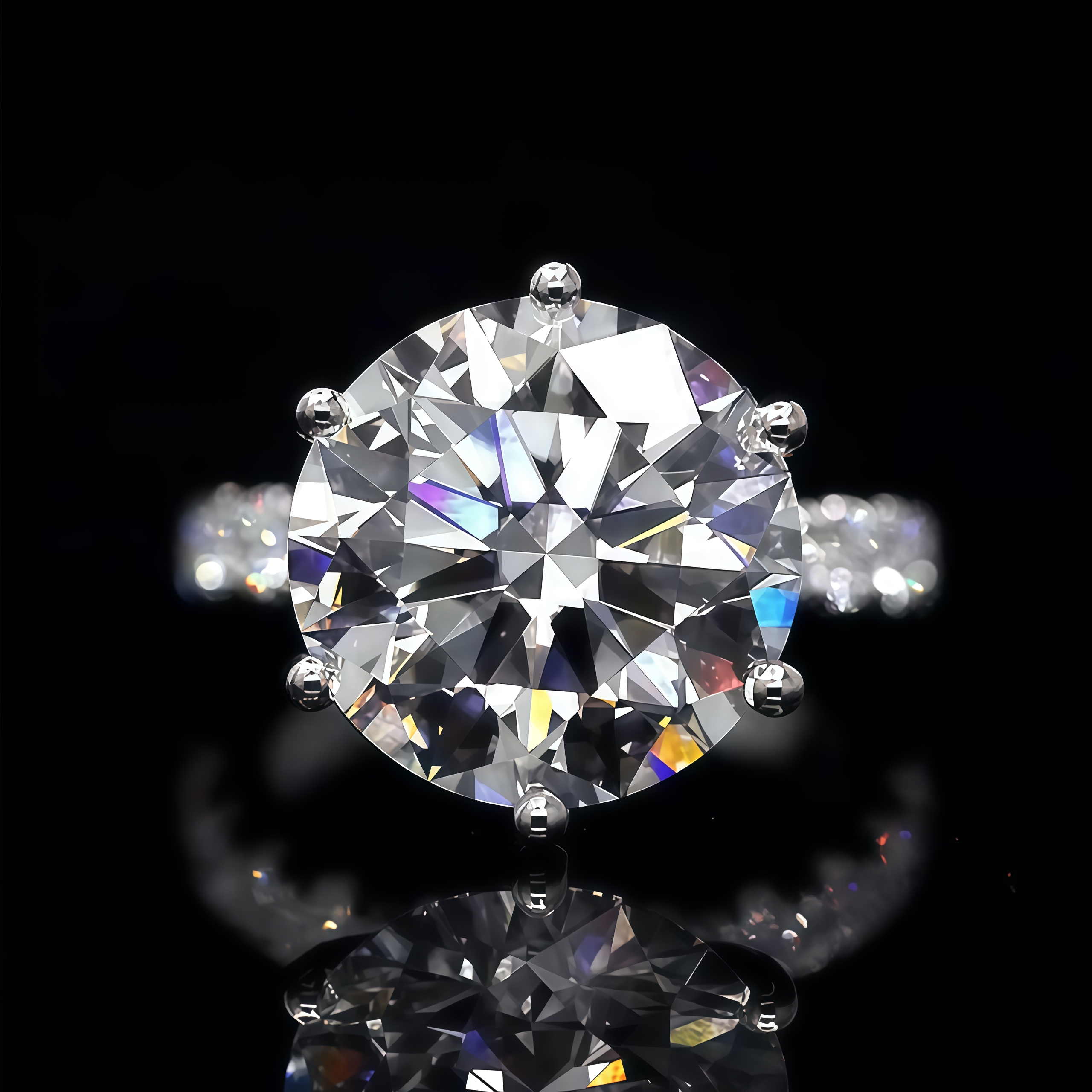 8-15 Carat LabDiamond Rings