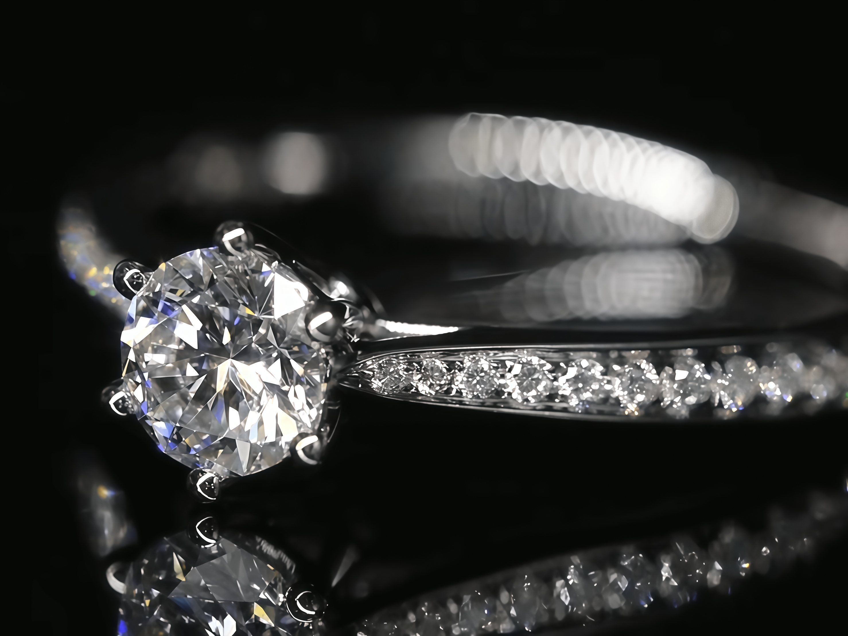 Timeless 0.7ct Lab-Grown Diamond Ring in 18K Gold