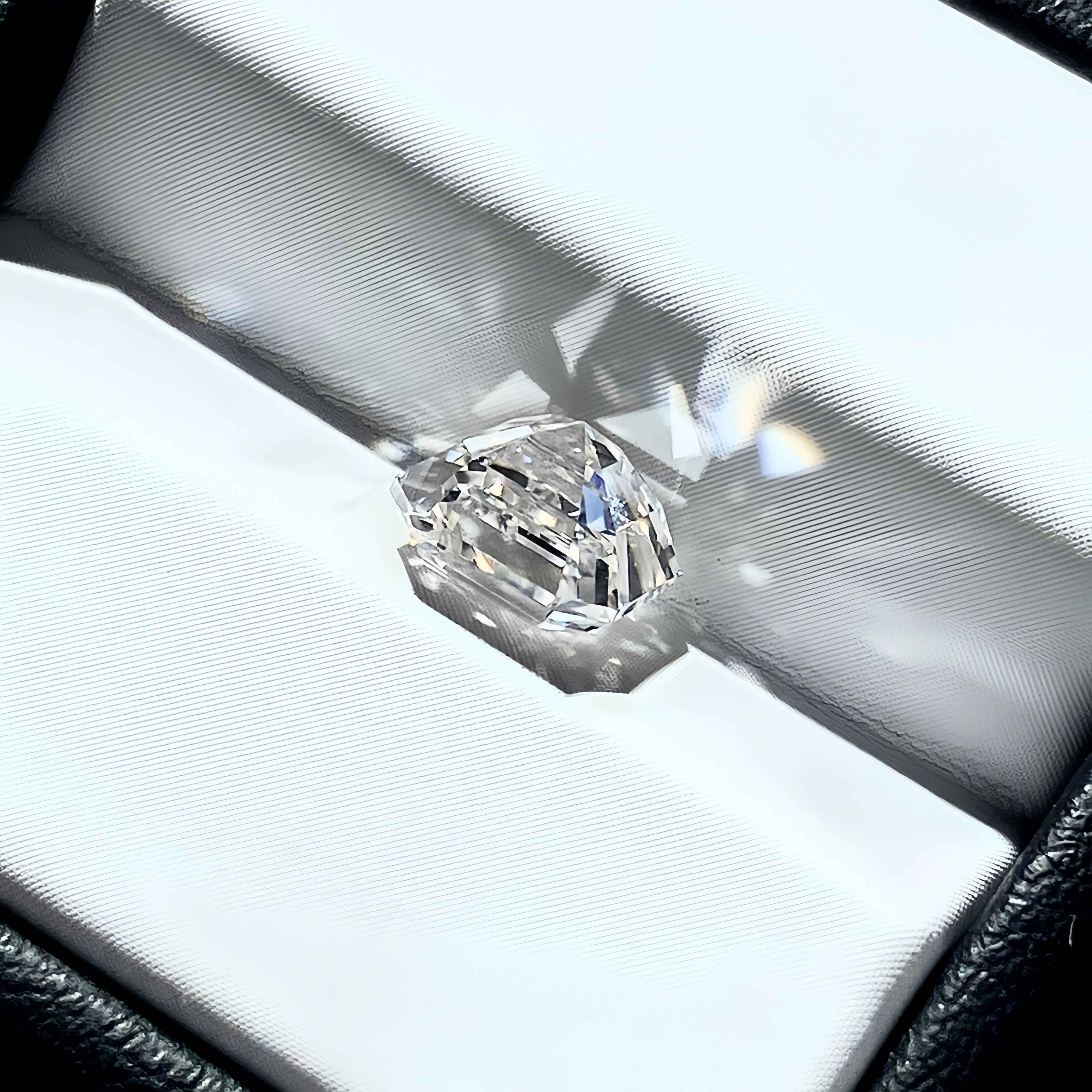 Lab-Grown 1.87 Carat F-VS1 Asscher Diamond