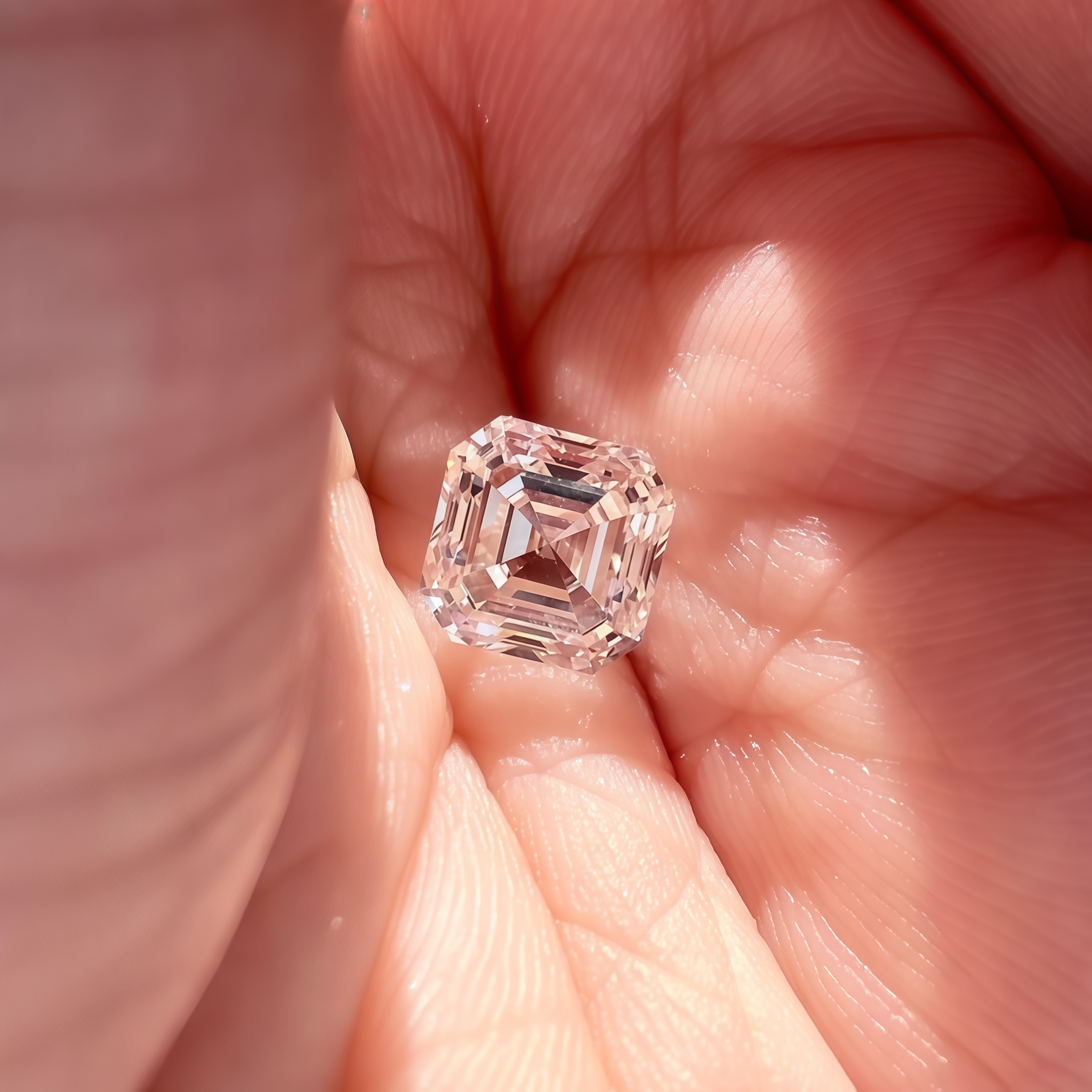 Lab-Grown 1.87 Carat F-VS1 Asscher Diamond