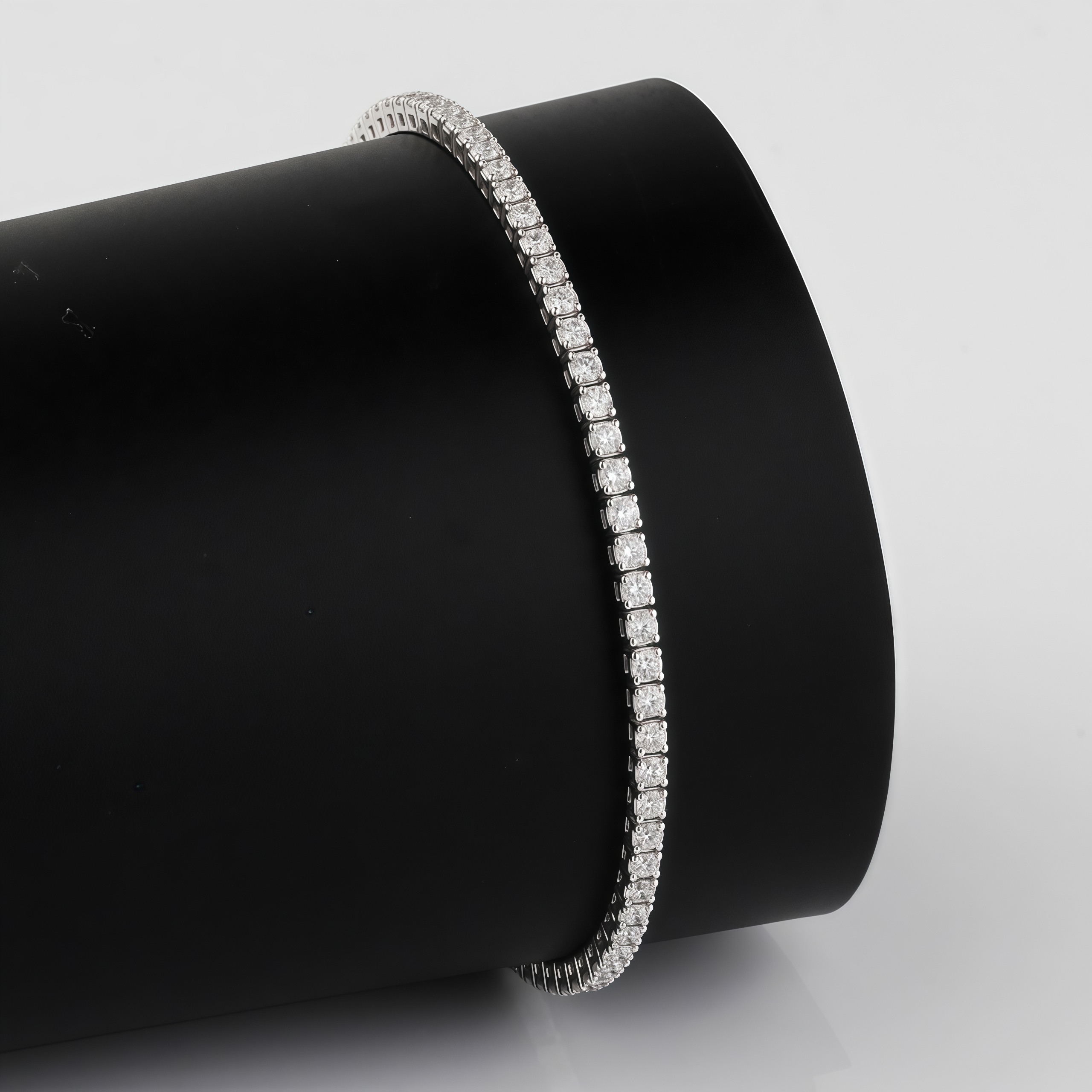 Lab Diamond Tennis Bracelet In 925 Silver(2.2 Ct. Tw.)