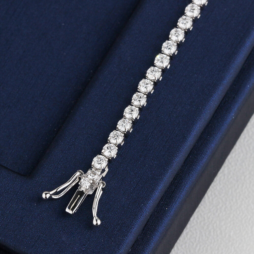 Lab Grown Diamond Tennis Bracelet In 925 Silver(2.63 Ct. Tw.)