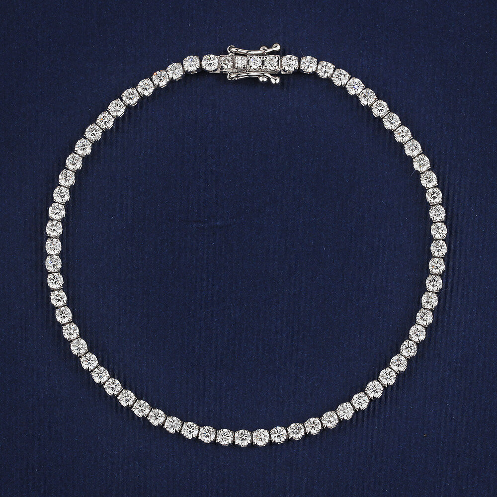 Lab Grown Diamond Tennis Bracelet In 925 Silver(2.63 Ct. Tw.)