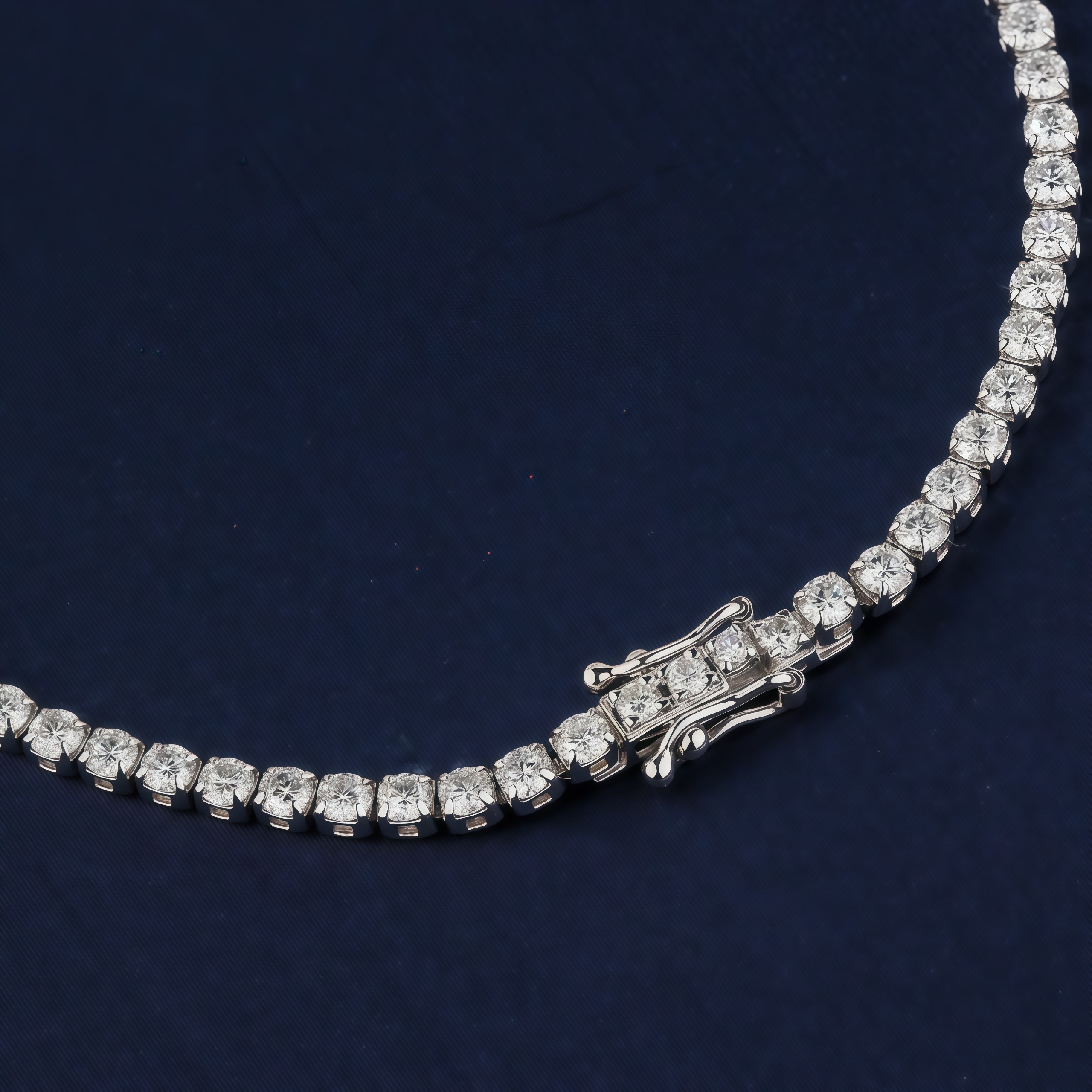 Lab Grown Diamond Tennis Bracelet In 925 Silver(2.63 Ct. Tw.)