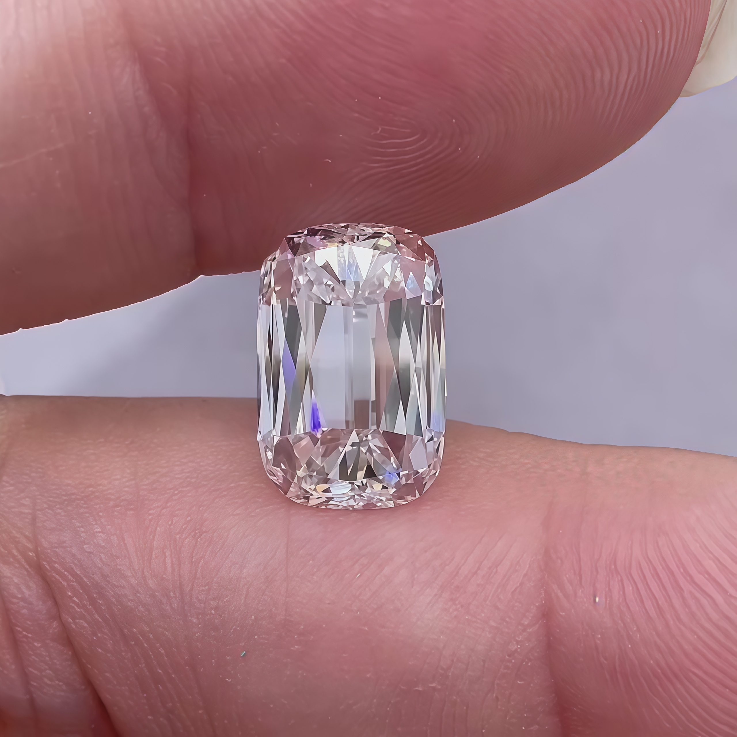 3.23 Carat Criss Cut Lab-Grown Diamond