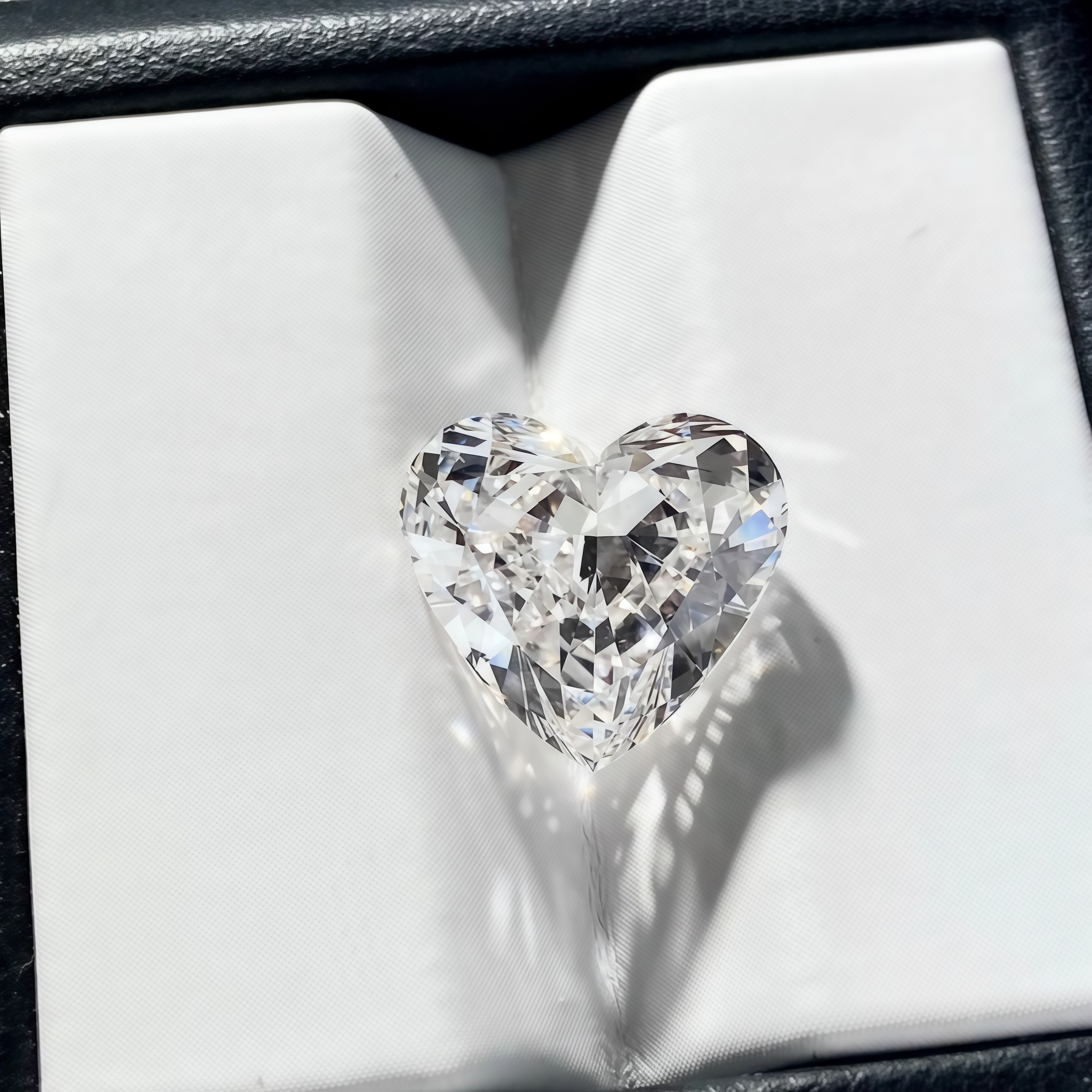 Lab-Grown 5.12 Carat E-VS1 Heart Diamond