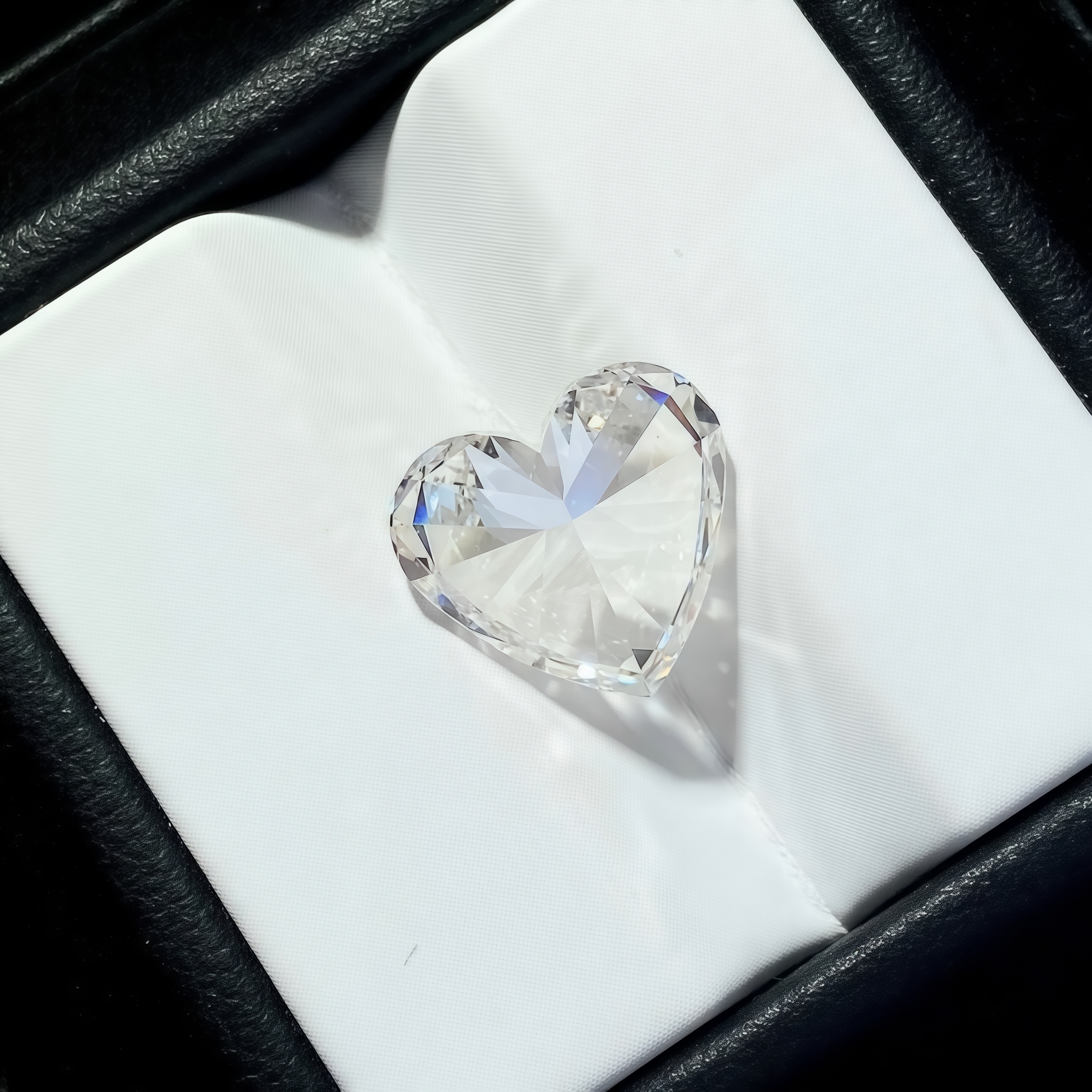 Lab-Grown 5.12 Carat E-VS1 Heart Diamond