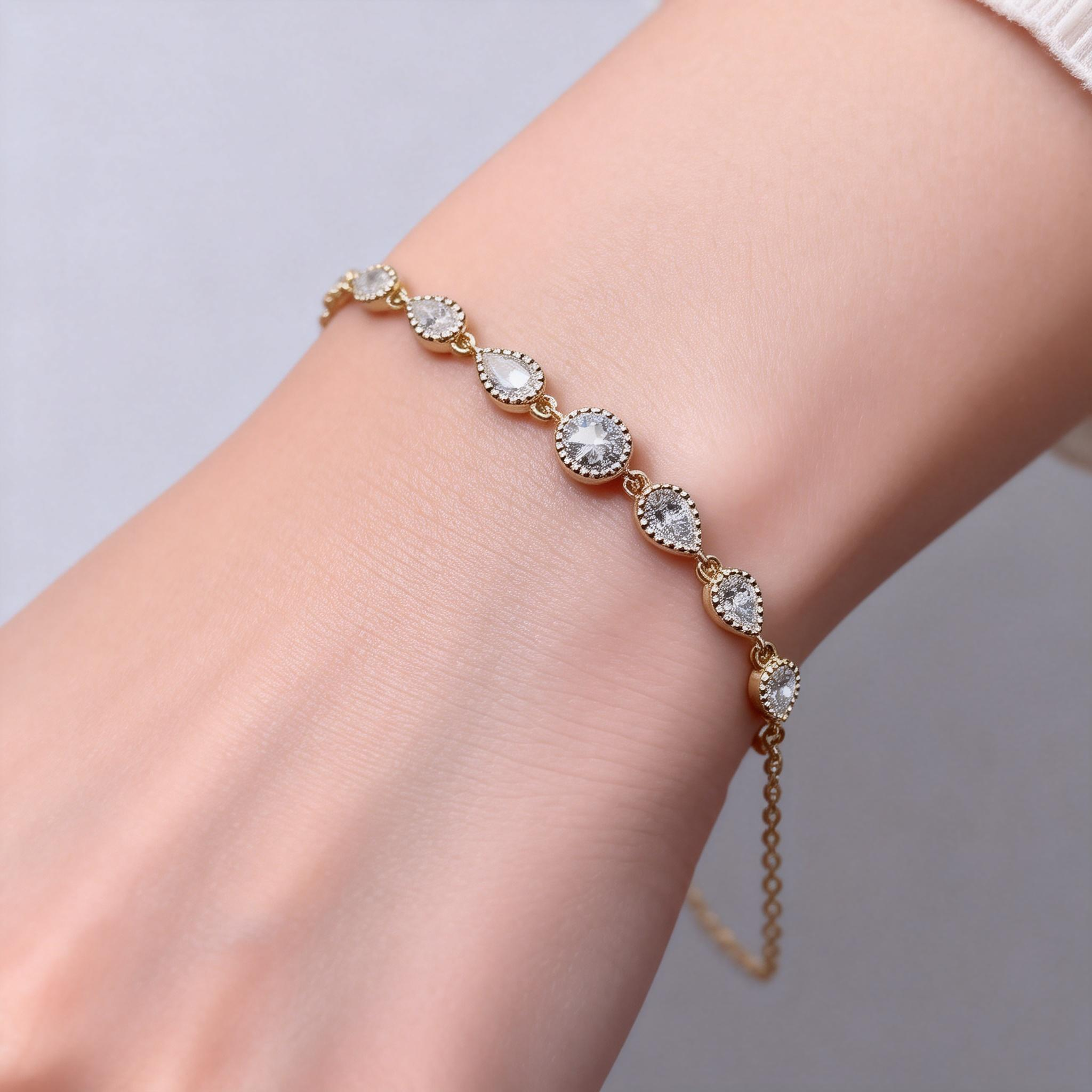 0.76 ctw Vintage-Inspired Bracelet with Lab Grown Diamonds