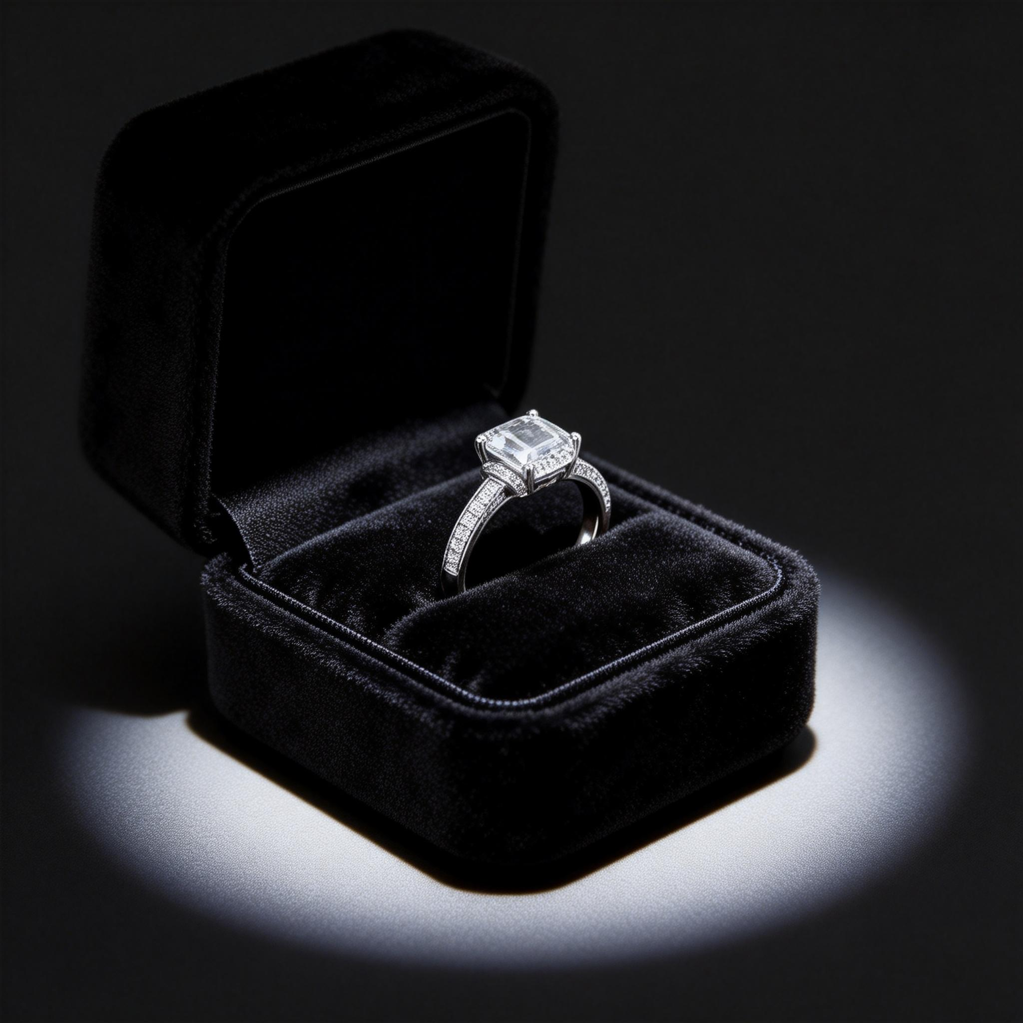 4 TCW Criss Cut Lab Grown Diamond Engagement Ring