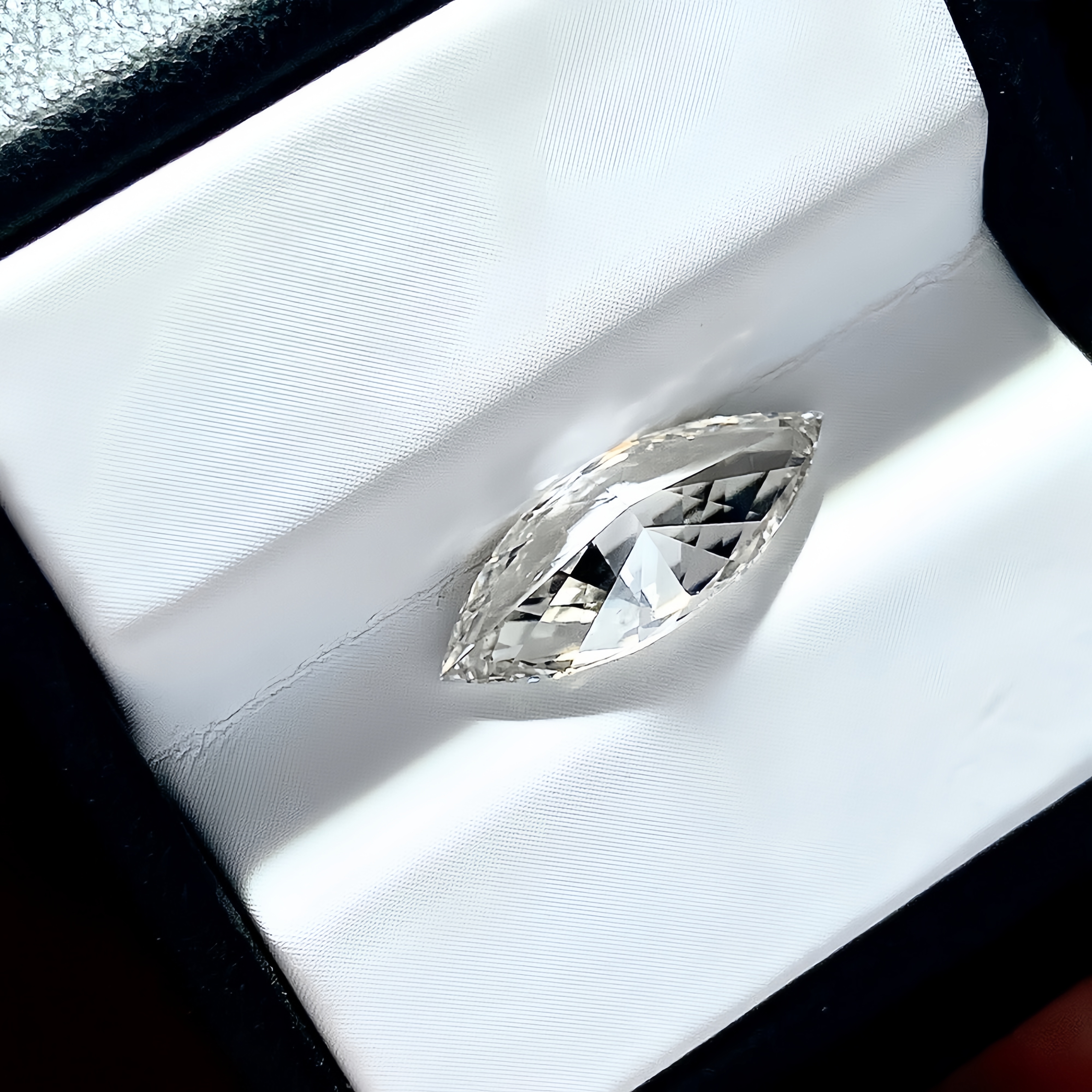 Lab-Grown 2.21 Carat H-VS2 Marquise Diamond