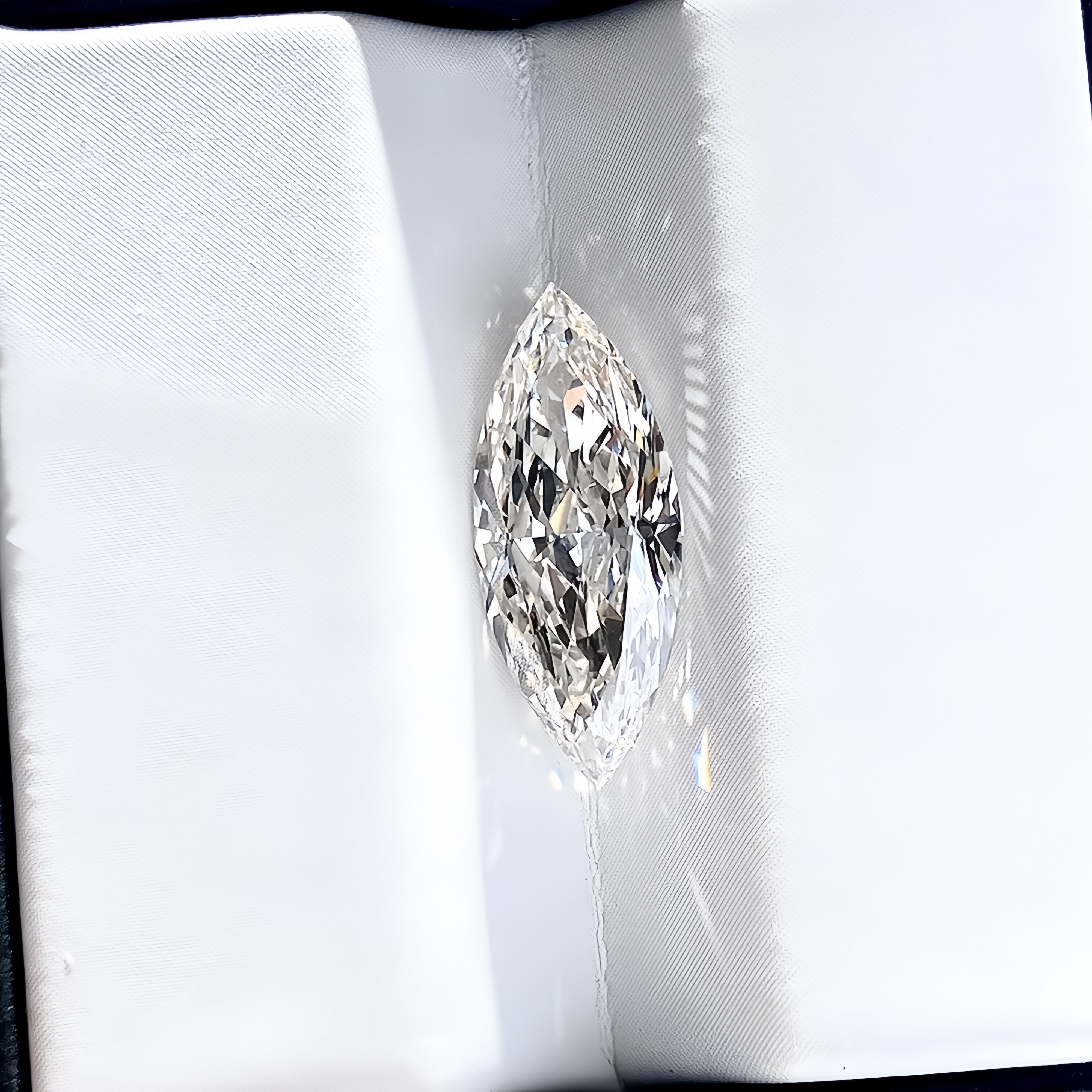 Lab-Grown 2.21 Carat H-VS2 Marquise Diamond