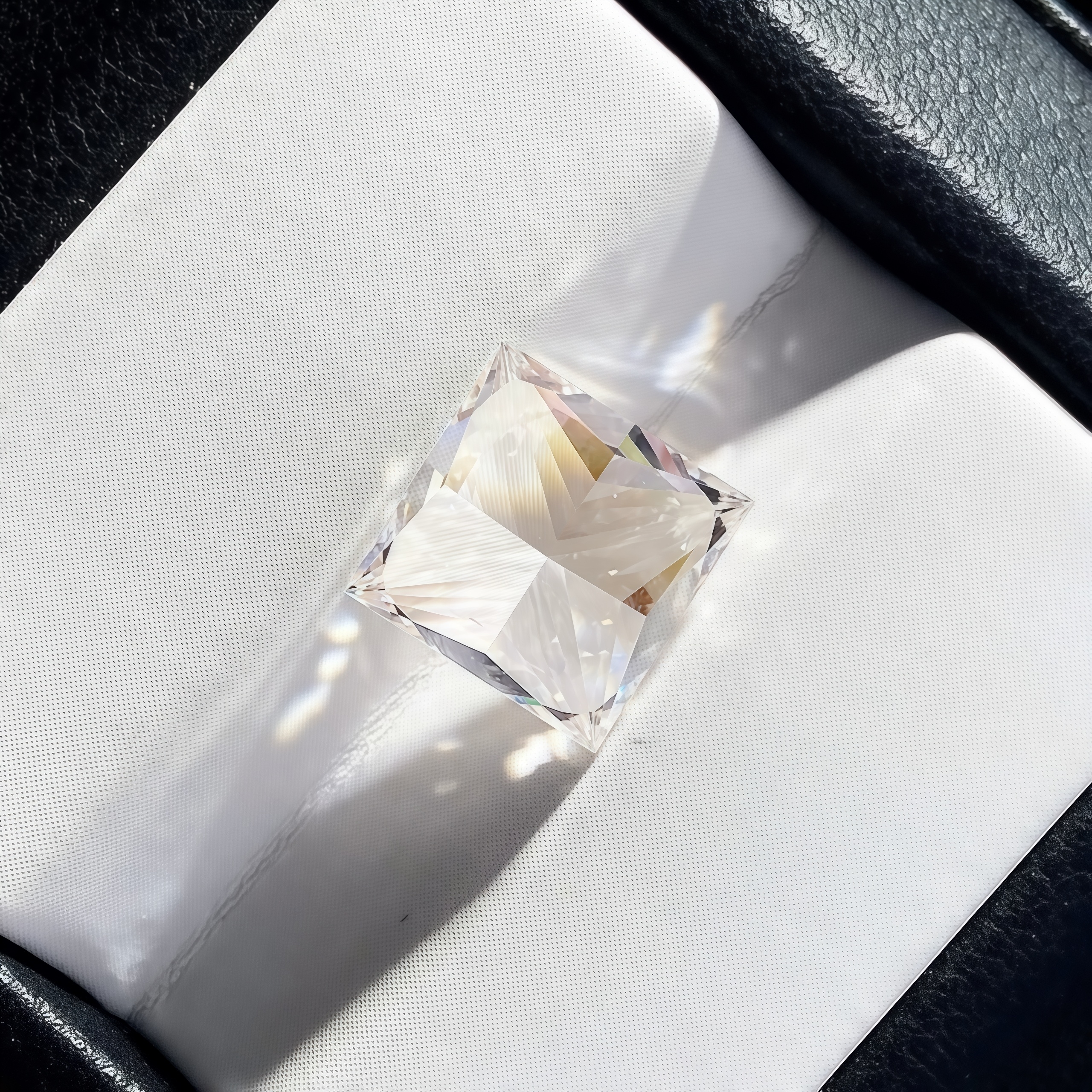 Lab-Grown 4.25 Carat F-VS1 Princess Diamond