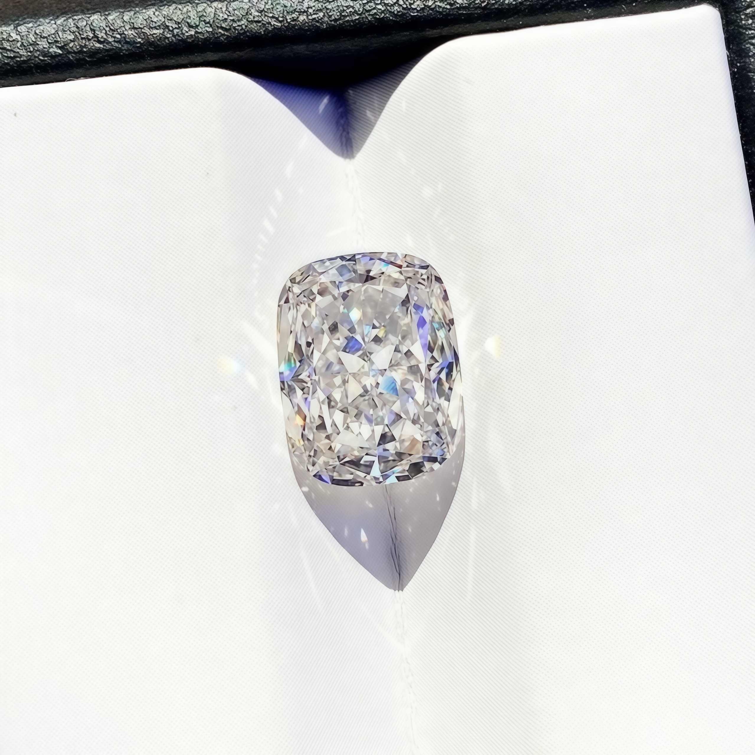 Lab-Grown 3.01 Carat F-VS1 Cushion Diamond