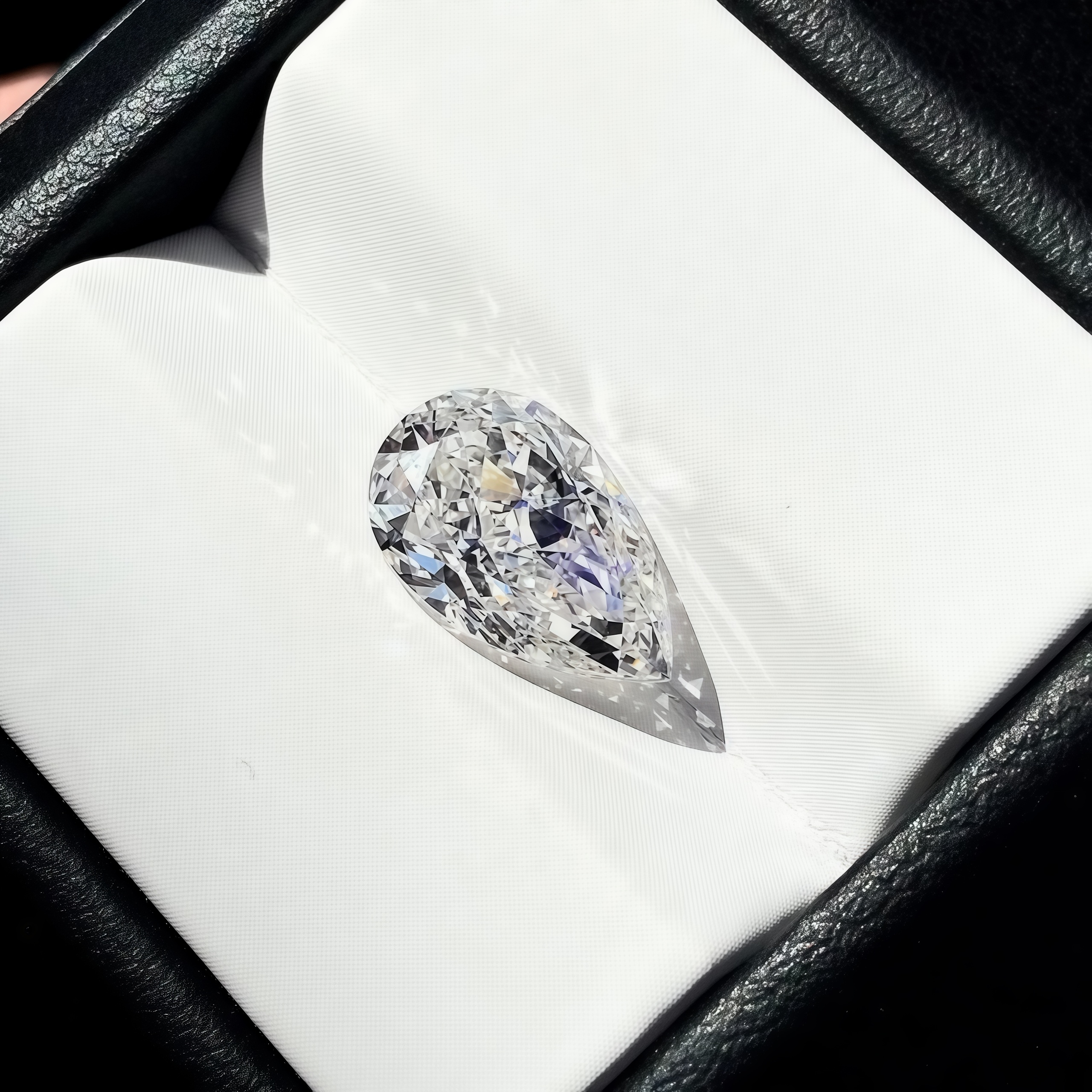 Lab-Grown 3.15 Carat E-VS1 Pear Diamond