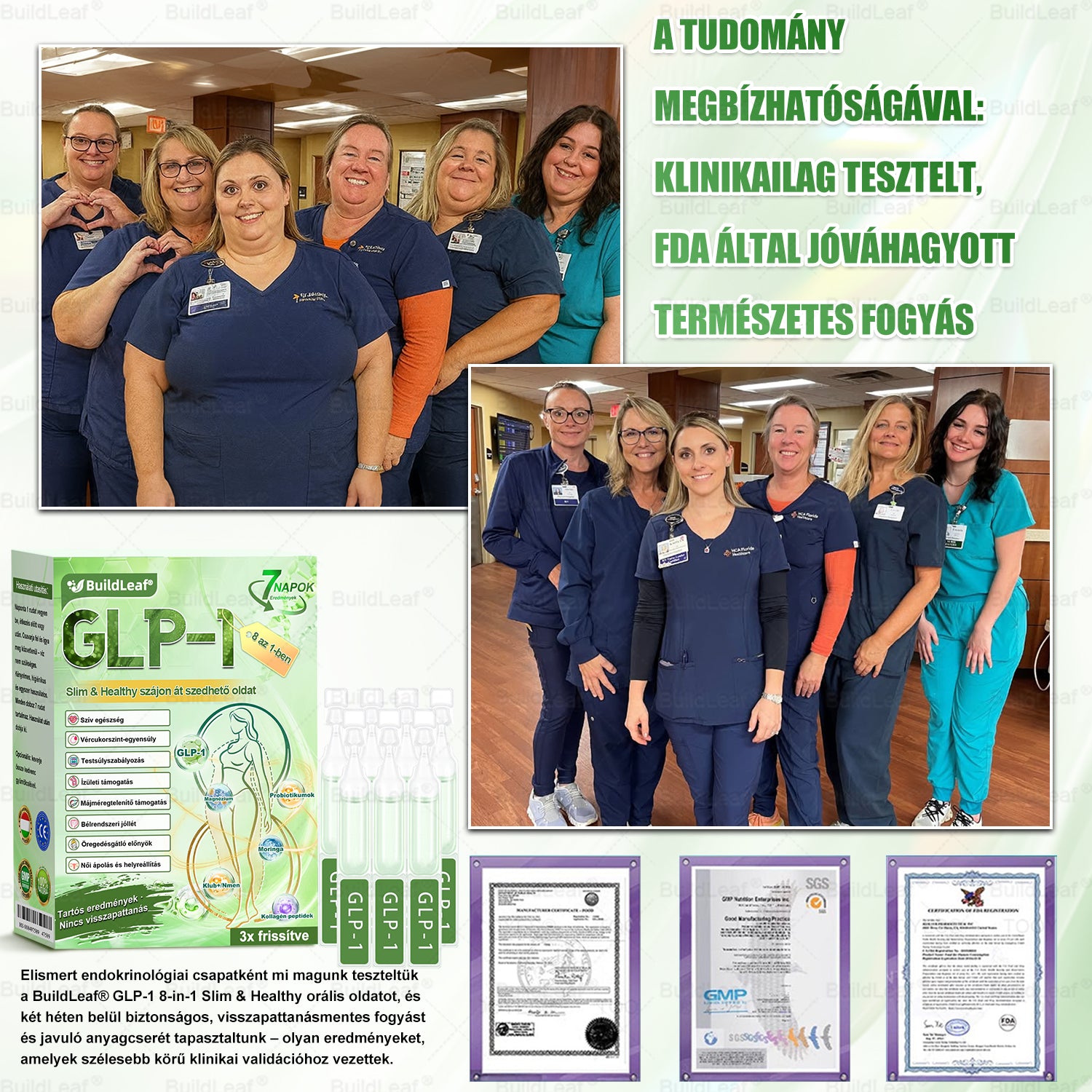 ✔️Hivatalos Bolt | BuildLeaf® GLP-1 8-az-1 Slim & Egészséges Oldat (Napi 1 adag · Eredmény 7 nap alatt),Segíti a fogyást, védi a szívet, szabályozza a cukorszintet, javítja az emésztést és az ízületeket — miközben feszesíti a bőrt és növeli az energiát.