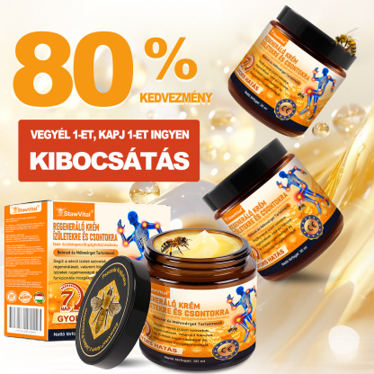 𝑺𝒕𝒂𝒘𝑽𝒊𝒕𝒂𝒍® Botoxot és Méhmérget Tartalmazó Regeneráló Krém Ízületekre és Csontokra | Ortopédiai problémák és ízületi fájdalmak célzott kezelésére🔥
