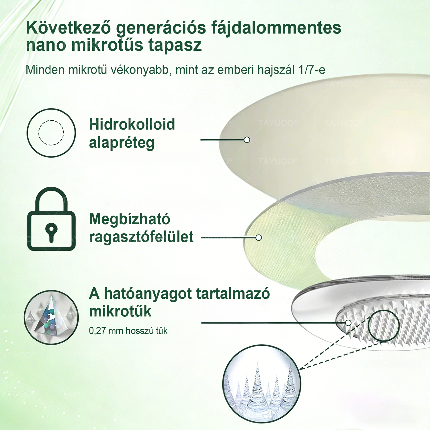 ✨✨🇭🇺 Hivatalos bolt | 💫 TAYUOO® Moringa · Berberin × NAD+ 10 az 1-ben Fejlett Nano Mikrotűs Tapasz (naponta csak egyszer, látható változás 7 nap alatt) ✅ elhízás, megereszkedett bőr, cukorbetegség, alvási apnoe, ízületi panaszok és még sok más esetén