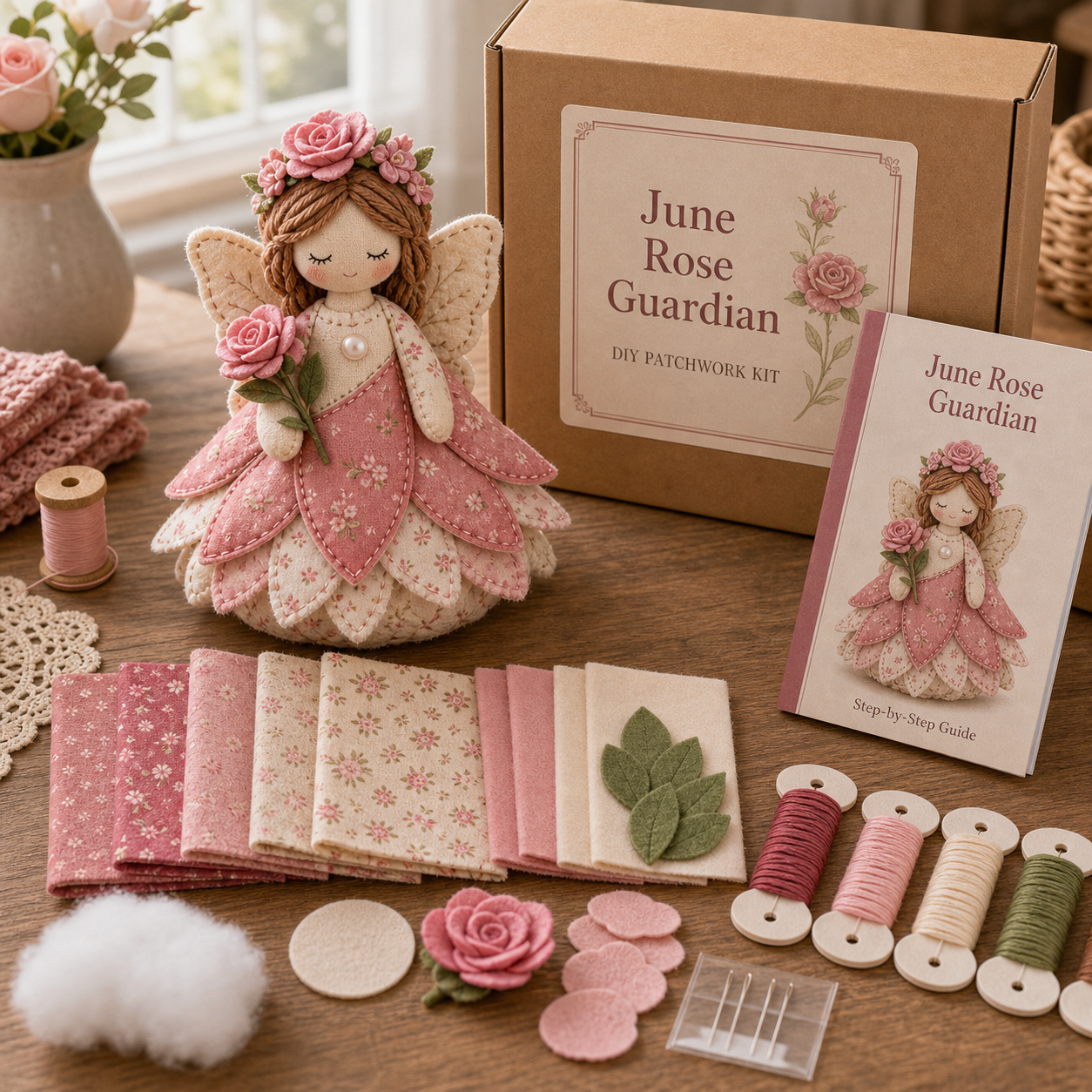 Birth Month Bloom Guardian DIY Patchwork Kit 🌸