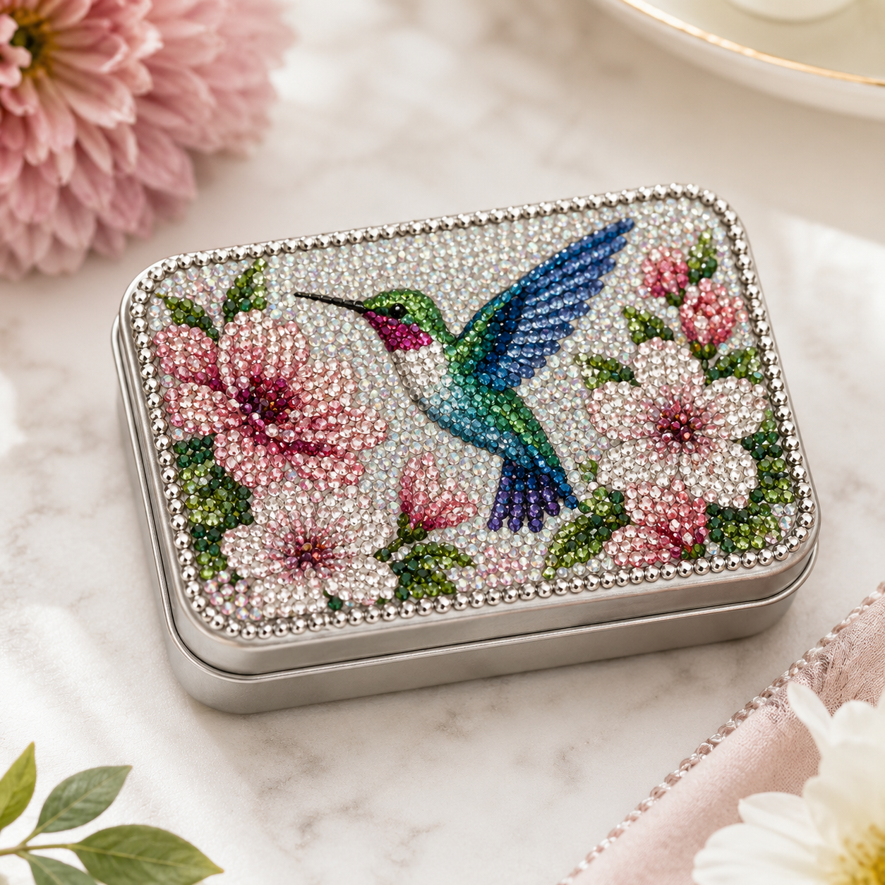 💎 DIY Diamond Painting Tin Box Kit ✨