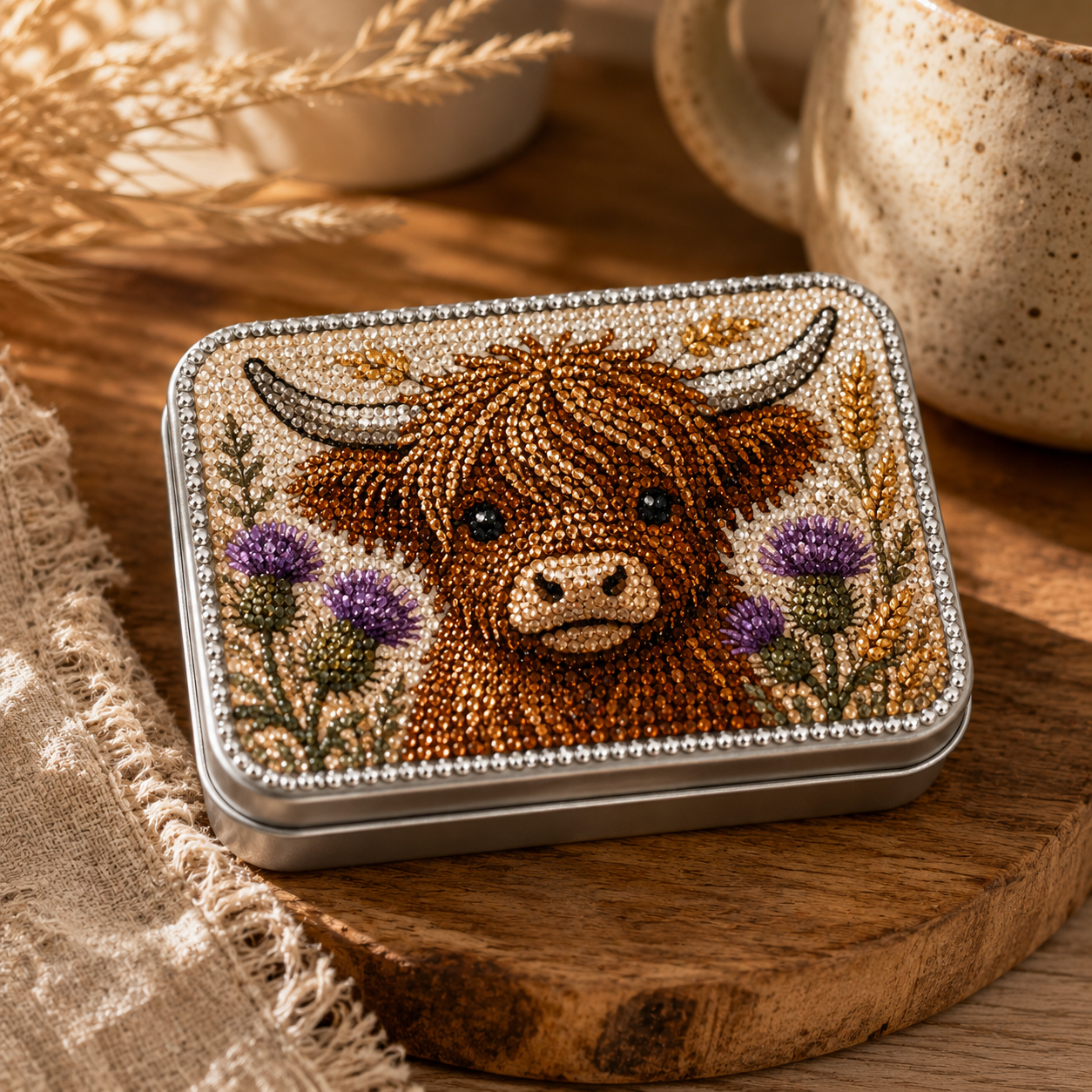 💎 DIY Diamond Painting Tin Box Kit ✨