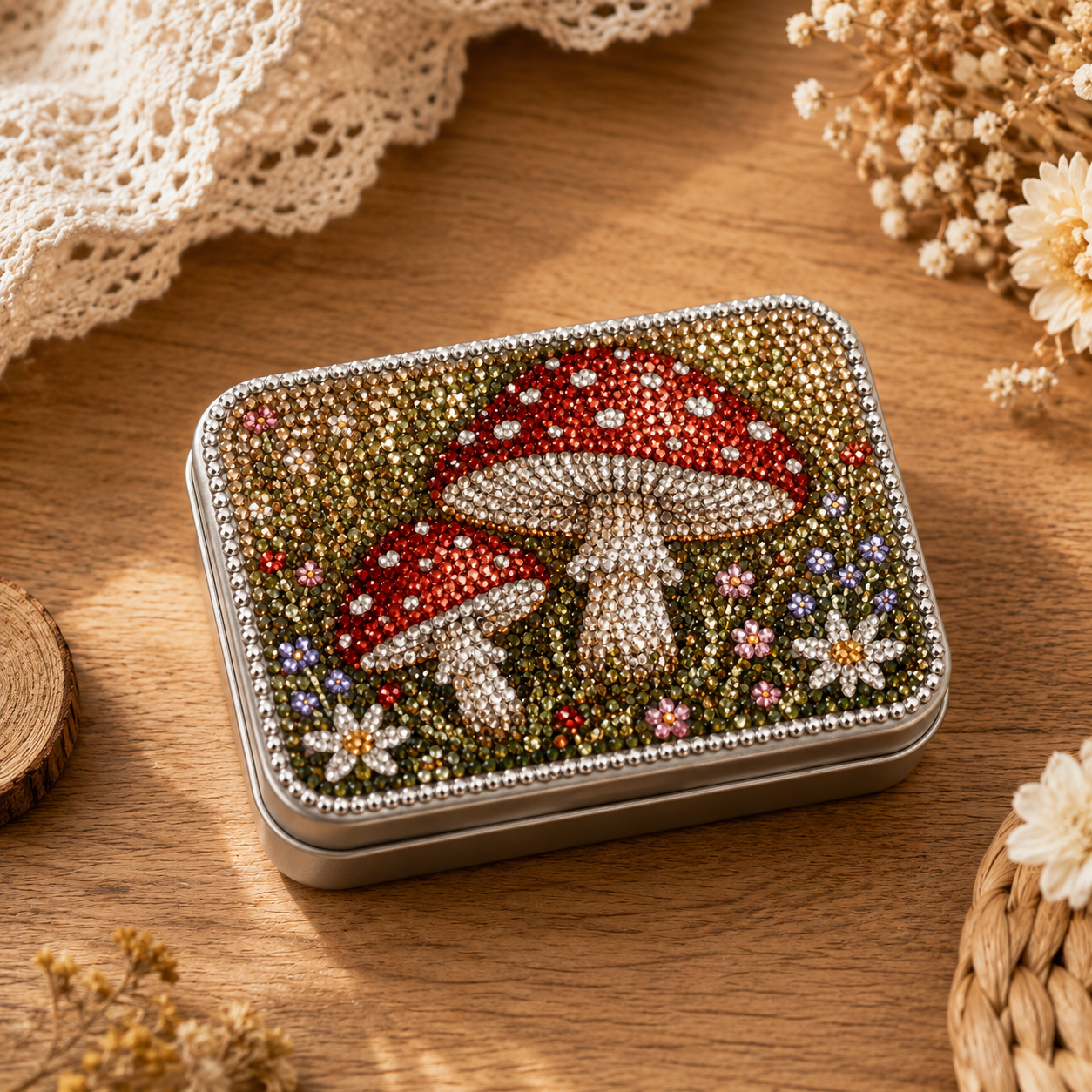 💎 DIY Diamond Painting Tin Box Kit ✨