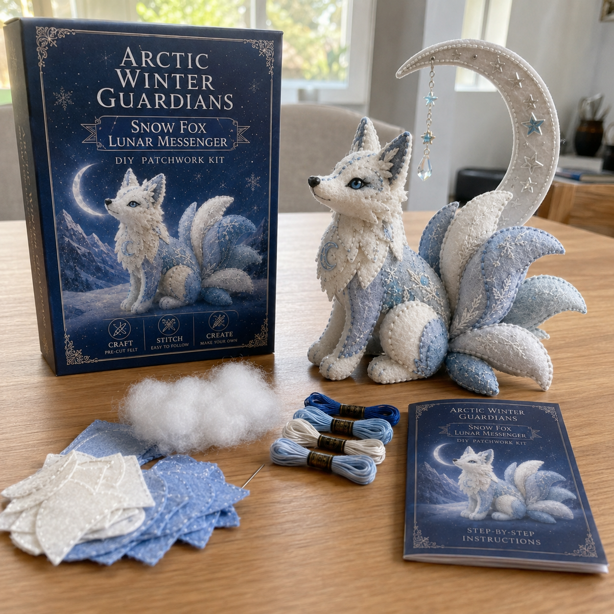 Arctic Winter Guardians DIY Patchwork Kit – Create Your Own Frosty Mythical Friend