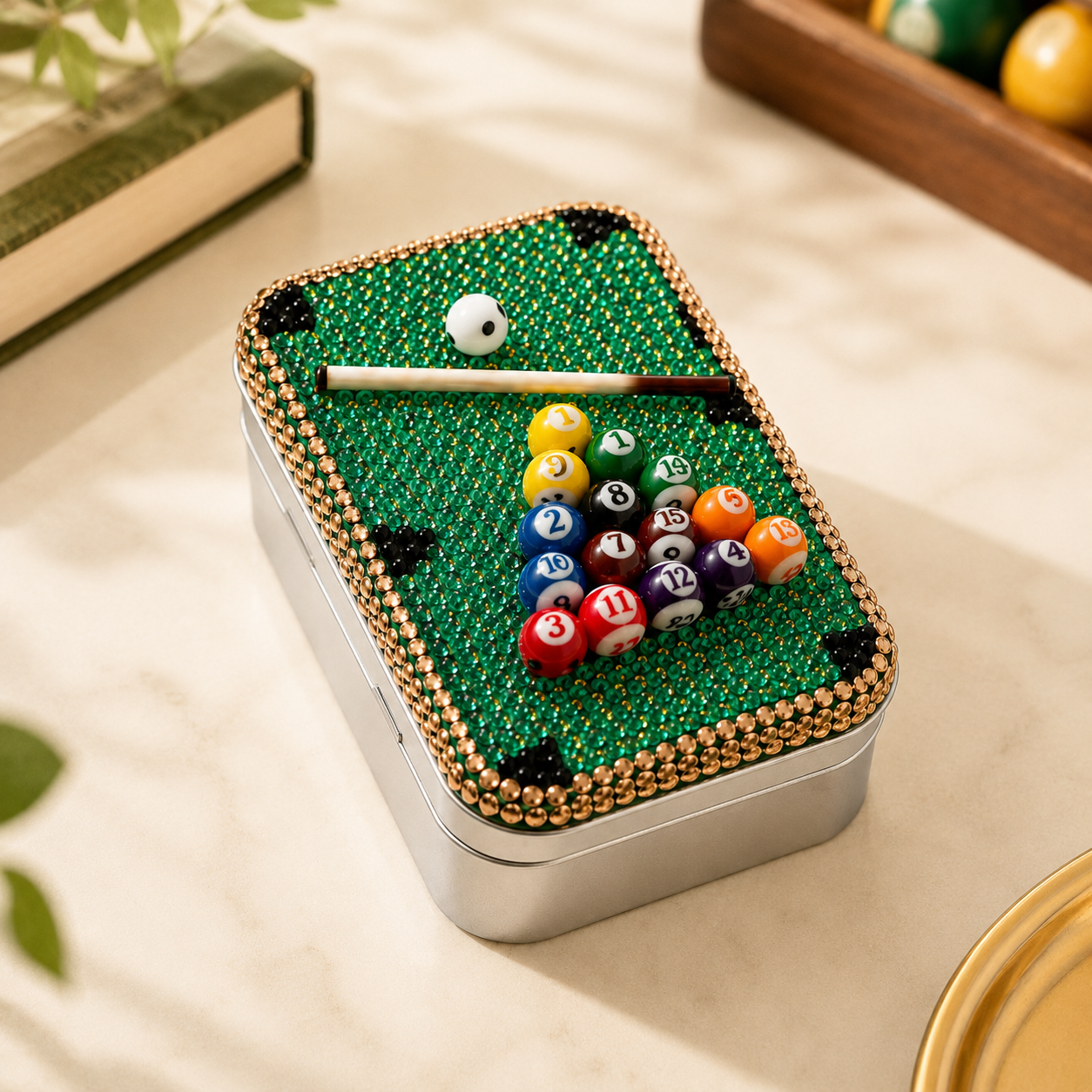 💎 DIY Diamond Painting Tin Box Kit ✨