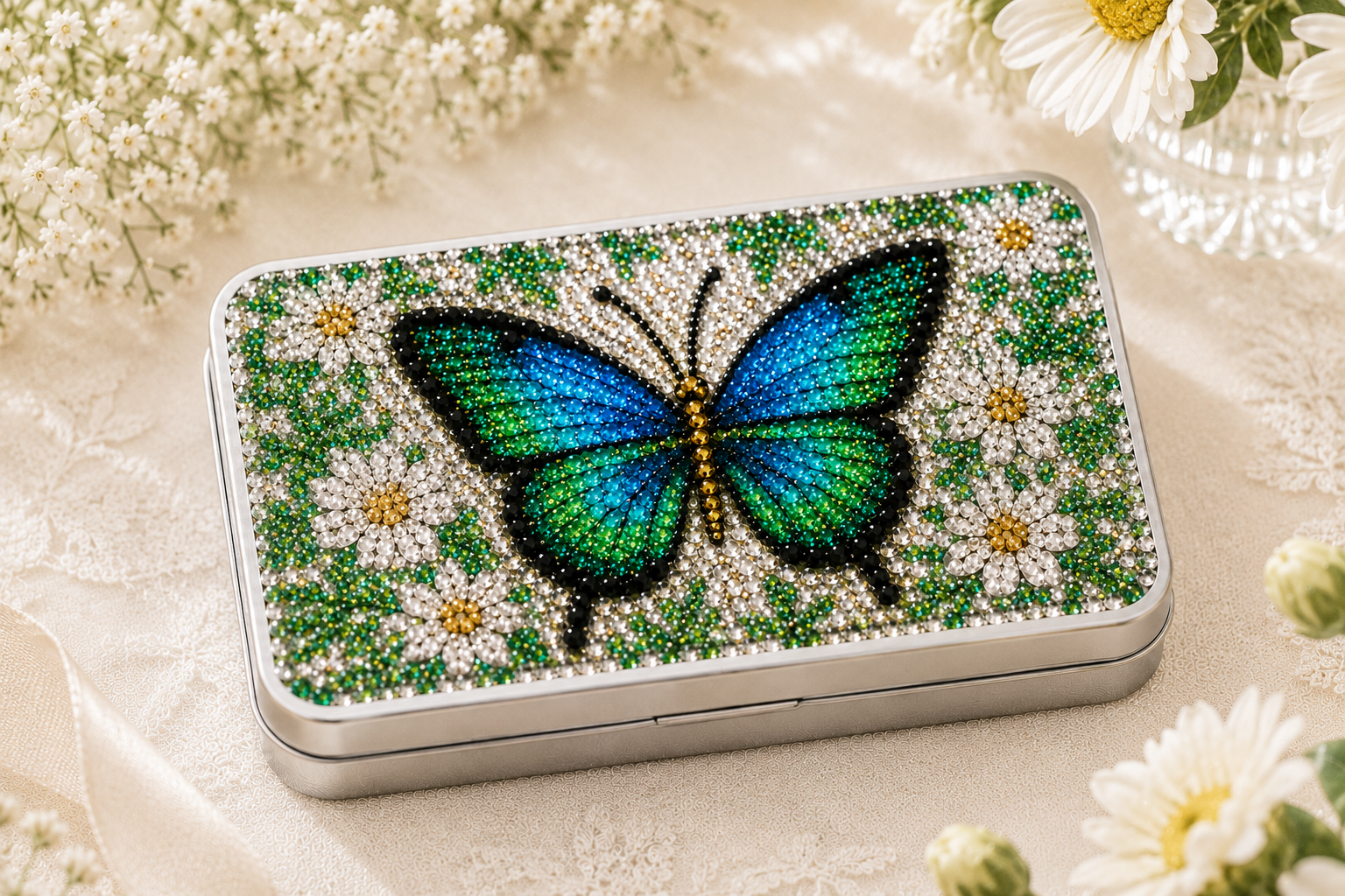 💎 DIY Diamond Painting Tin Box Kit ✨
