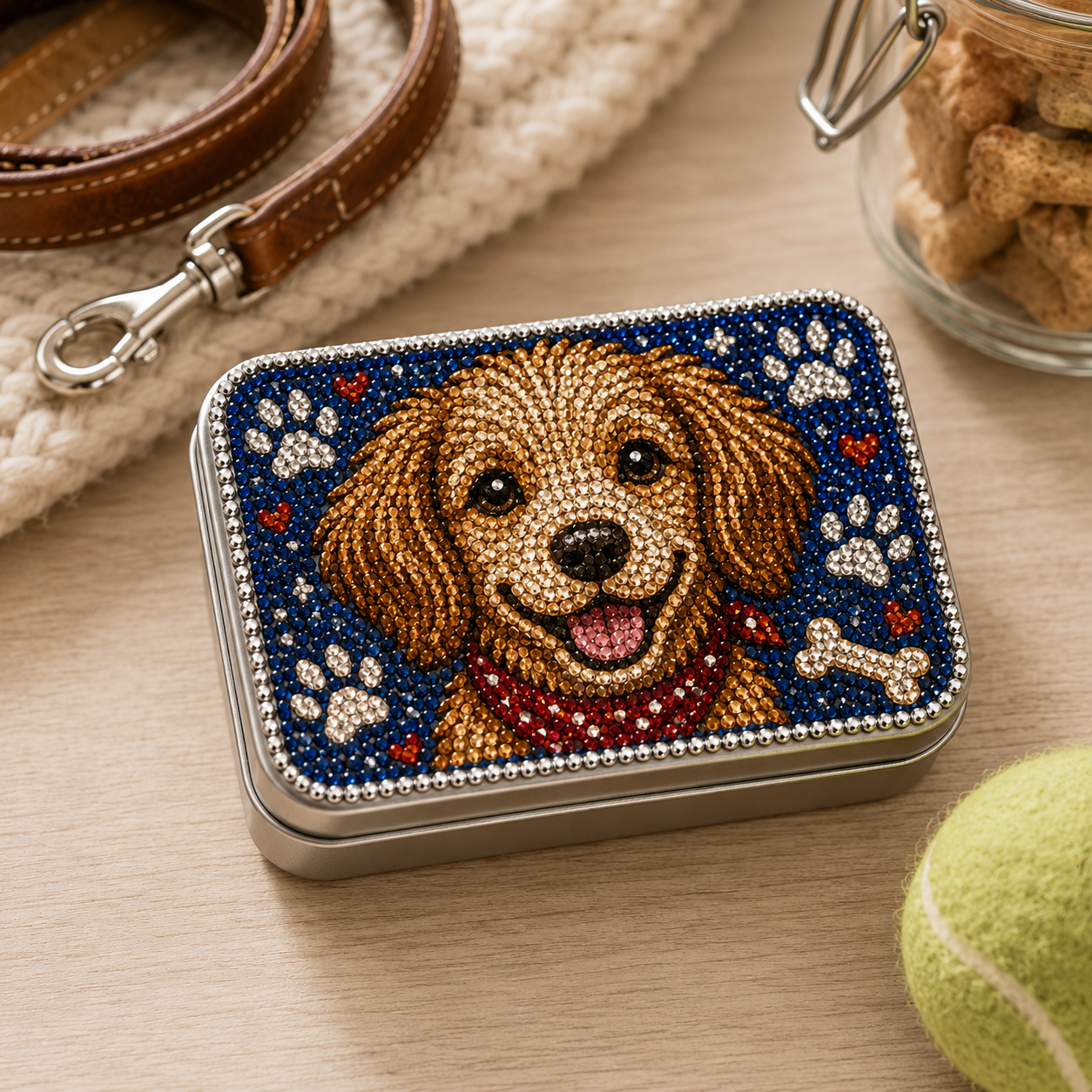 💎 DIY Diamond Painting Tin Box Kit ✨