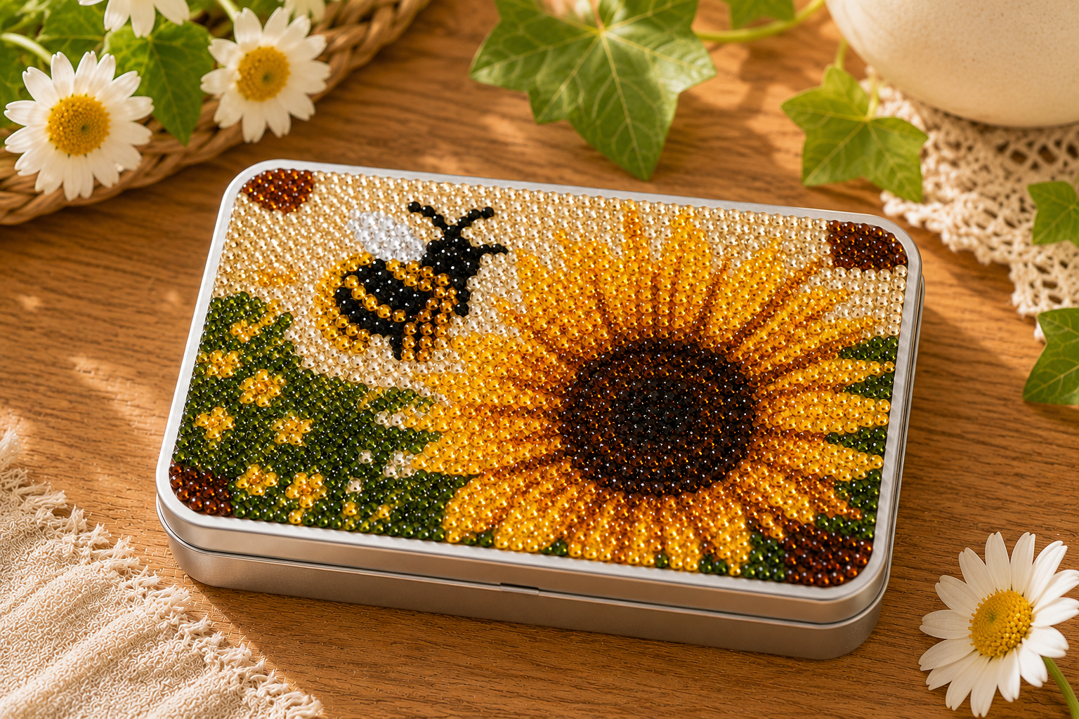 💎 DIY Diamond Painting Tin Box Kit ✨