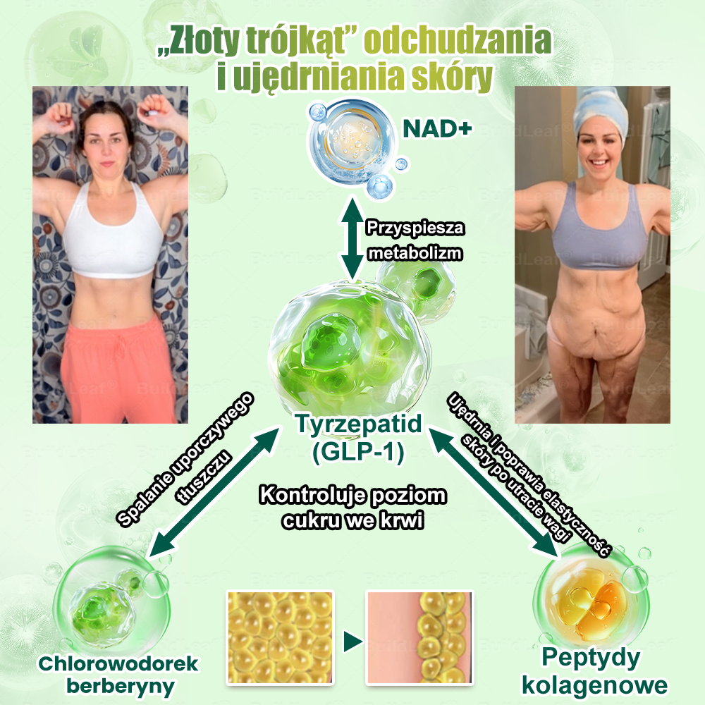[Copy]🍃Oficjalny sklep Polska | BuildLeaf® GLP-1 8-w-1 Fit & Vital Rozwiązanie (Jednorazowe dziennie, widoczne zmiany w ciągu 7 dni) ✅ Otyłość, zdrowie sercowo-naczyniowe, cukrzyca, bezdech senny, zdrowie jelit, problemy ze stawami i inne.