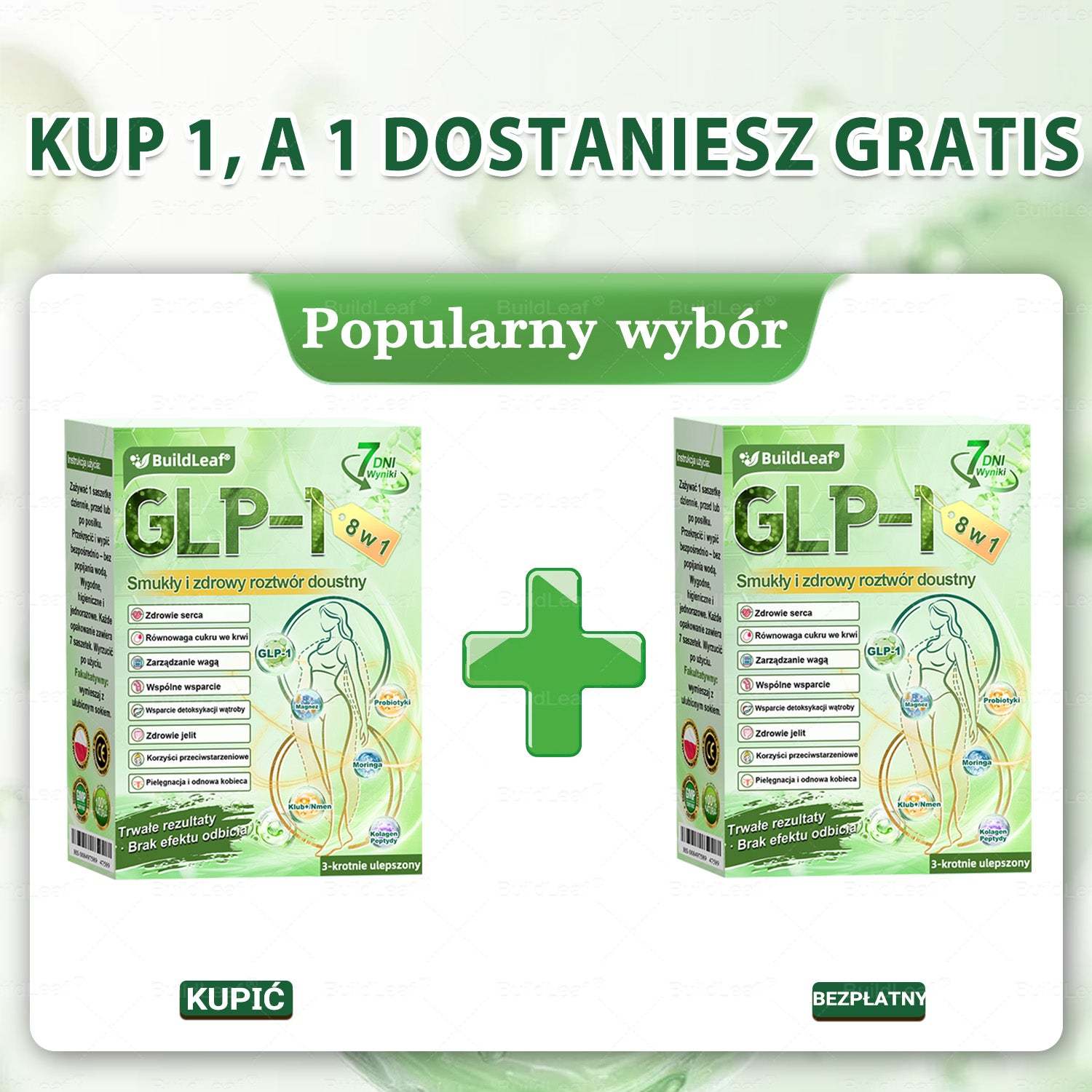 [Copy]🍃Oficjalny sklep Polska | BuildLeaf® GLP-1 8-w-1 Fit & Vital Rozwiązanie (Jednorazowe dziennie, widoczne zmiany w ciągu 7 dni) ✅ Otyłość, zdrowie sercowo-naczyniowe, cukrzyca, bezdech senny, zdrowie jelit, problemy ze stawami i inne.