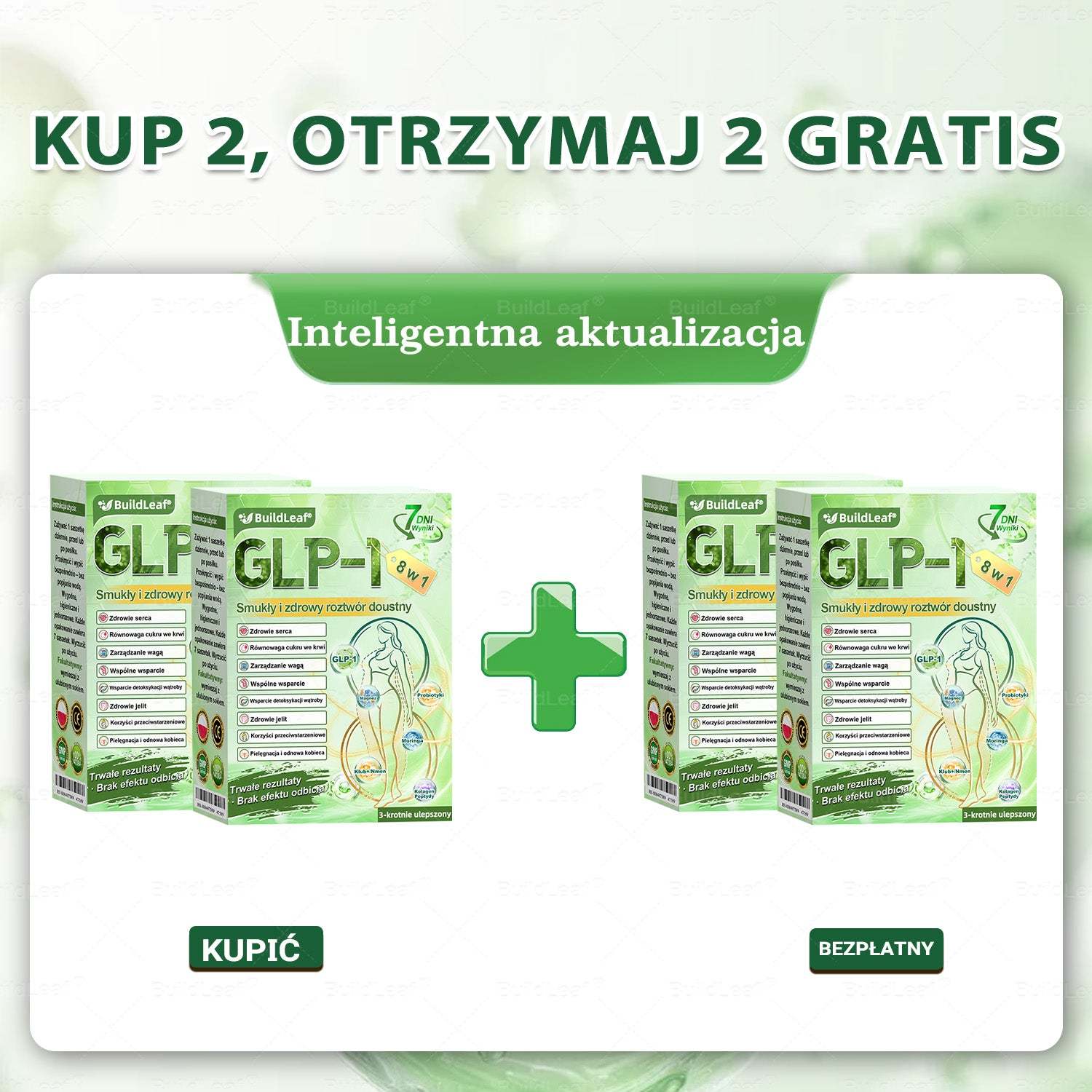 [Copy]🍃Oficjalny sklep Polska | BuildLeaf® GLP-1 8-w-1 Fit & Vital Rozwiązanie (Jednorazowe dziennie, widoczne zmiany w ciągu 7 dni) ✅ Otyłość, zdrowie sercowo-naczyniowe, cukrzyca, bezdech senny, zdrowie jelit, problemy ze stawami i inne.