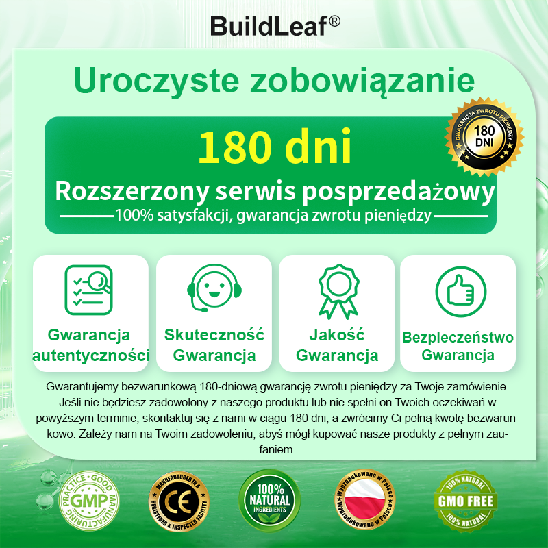 [Copy]🍃Oficjalny sklep Polska | BuildLeaf® GLP-1 8-w-1 Fit & Vital Rozwiązanie (Jednorazowe dziennie, widoczne zmiany w ciągu 7 dni) ✅ Otyłość, zdrowie sercowo-naczyniowe, cukrzyca, bezdech senny, zdrowie jelit, problemy ze stawami i inne.