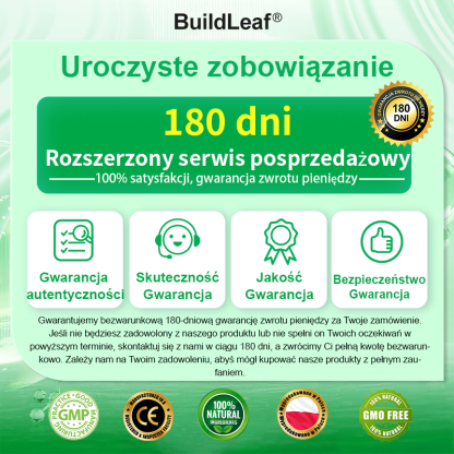 [Copy]🍃Oficjalny sklep Polska | BuildLeaf® GLP-1 8-w-1 Fit & Vital Rozwiązanie (Jednorazowe dziennie, widoczne zmiany w ciągu 7 dni) ✅ Otyłość, zdrowie sercowo-naczyniowe, cukrzyca, bezdech senny, zdrowie jelit, problemy ze stawami i inne.