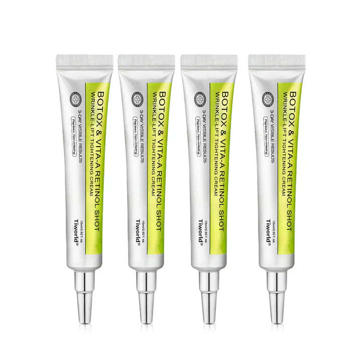 ✨👨‍⚕️Wyprodukowano w UE, wysyłane bezpośrednio z kraju pochodzenia 💫Tiworld® Botox & Retinol Serum Cream — lifting i ujędrnianie, redukcja zmarszczek — ostatni dzień promocji, 30% zniżki na wszystko!