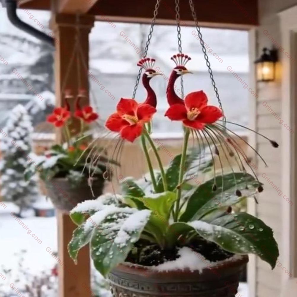 🌸Rzadkie nasiona kwiatu pawia — łatwe w uprawie, dają piękne kolory! 🌿
