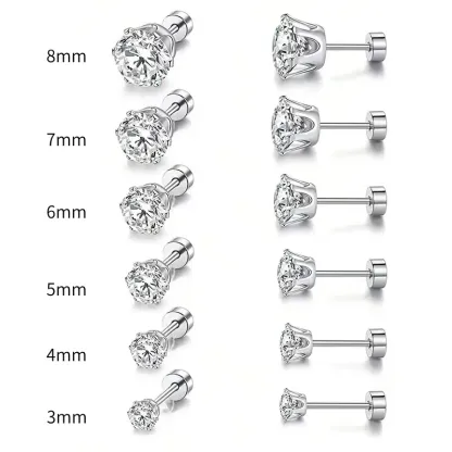 🔥Hot Sale💎Classic 6-Prong Moissanite Earrings💎