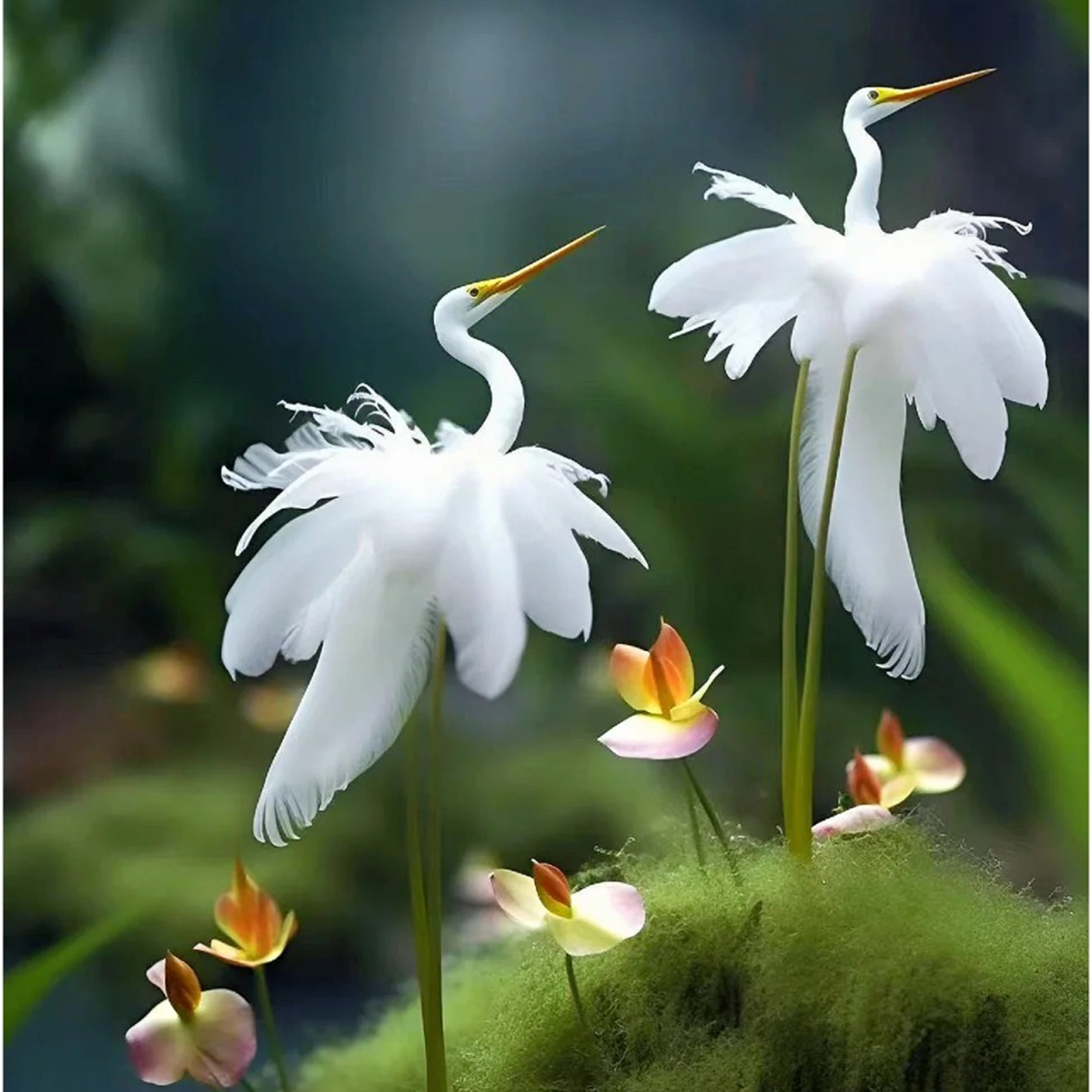 🦢 Nasiona Żurawinowych Kwiatów 🌫️ – Łatwe w uprawie