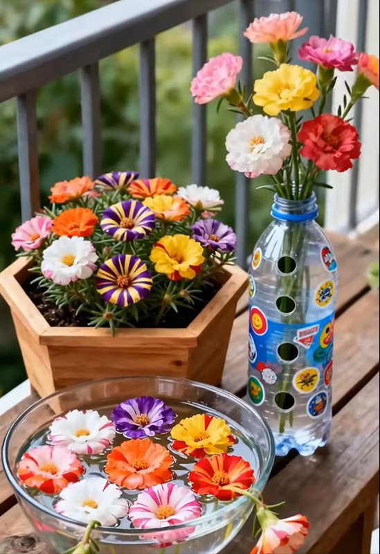 🌼 1000 бр. семена от многоцветен двоен слънчоглед