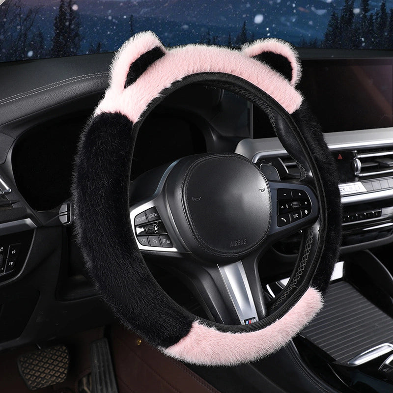 🔥Мек плюшен калъф за волан