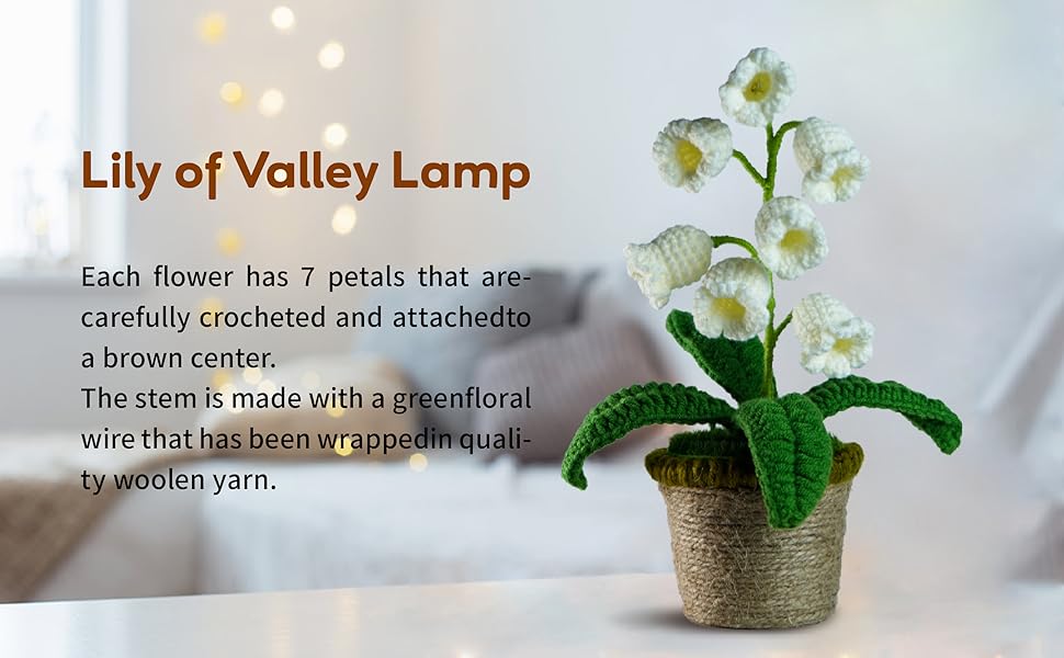 Lily of The Valley Lamp
