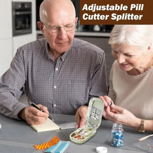 🔥🔥Многоделен нож и органайзер за хапчета