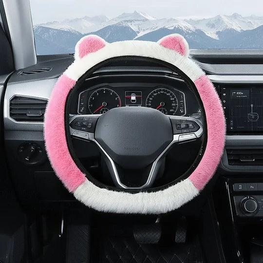 🔥Мек плюшен калъф за волан