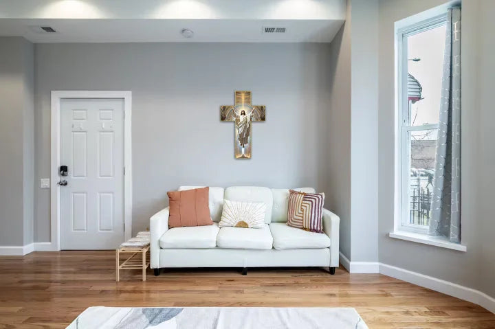 🔥Разпродажба в края на годината Спестете 60 % ОТ✝ Vintage Wooden Jesus Christ Wall Cross