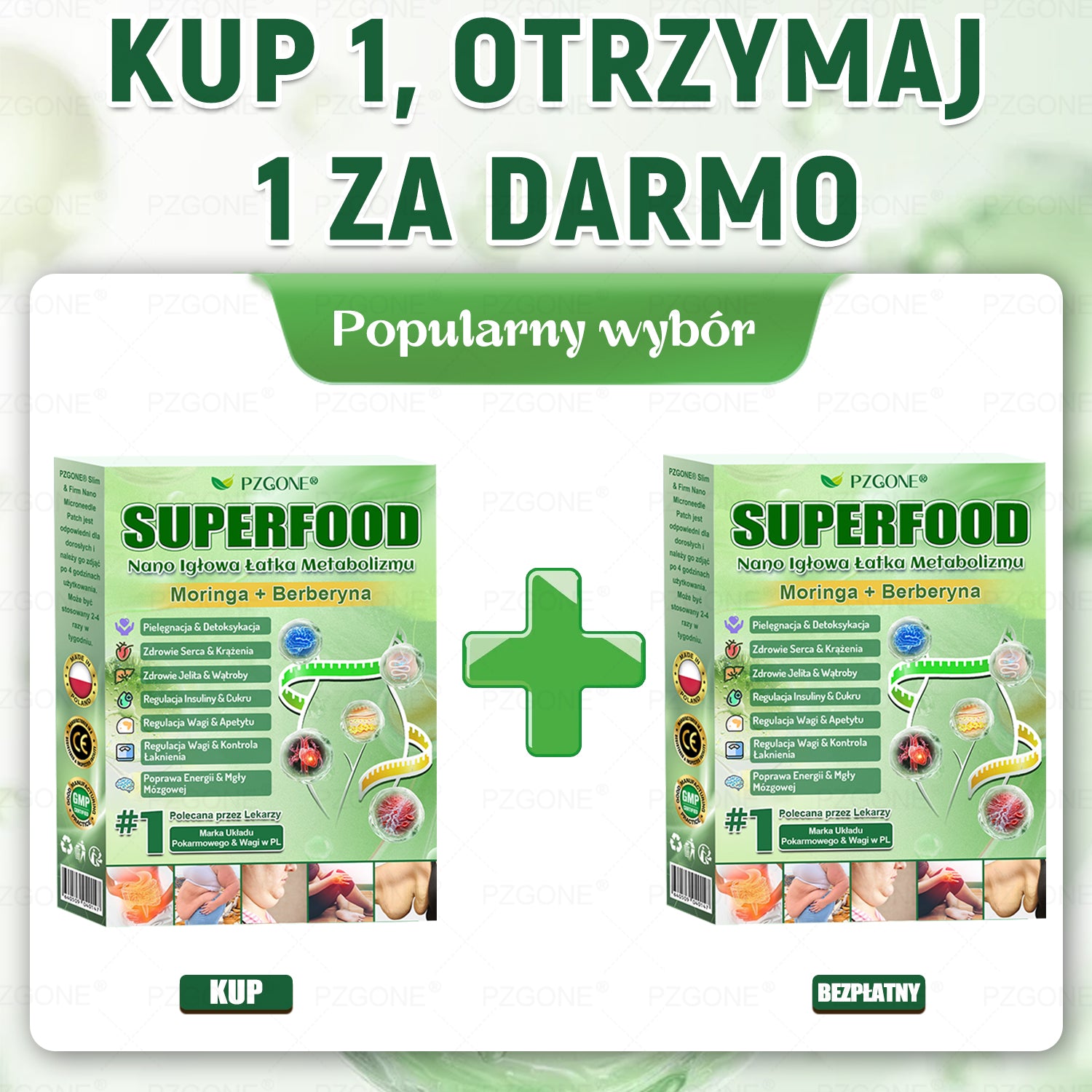 🌱 💞Oficjalny Sklep | 👩‍⚕️🎁 𝐏𝐙𝐆𝐎𝐍𝐄® Superfood 𝑵𝒂𝒏𝒐 Mikronakłuwana Plaster 🇵🇱(Tylko raz dziennie, widoczne zmiany już w 7 dni)✅ Na otyłość, 🅛🅞🅞🅢🅔 🅢🅚🅘🅝 wiotką skórę, cukrzycę, bezdech senny, problemy ze stawami i wiele więcej