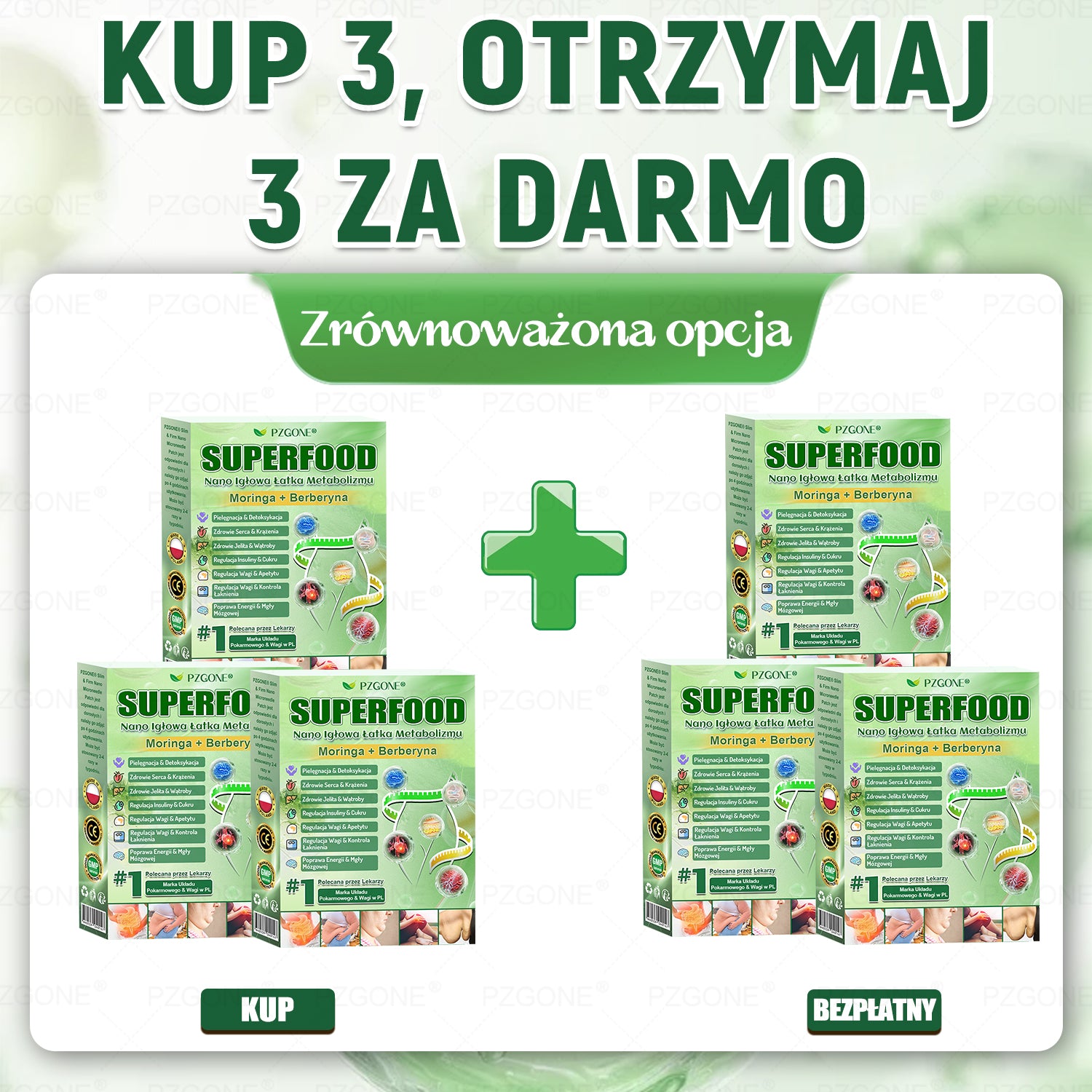 🌱 💞Oficjalny Sklep | 👩‍⚕️🎁 𝐏𝐙𝐆𝐎𝐍𝐄® Superfood 𝑵𝒂𝒏𝒐 Mikronakłuwana Plaster 🇵🇱(Tylko raz dziennie, widoczne zmiany już w 7 dni)✅ Na otyłość, 🅛🅞🅞🅢🅔 🅢🅚🅘🅝 wiotką skórę, cukrzycę, bezdech senny, problemy ze stawami i wiele więcej