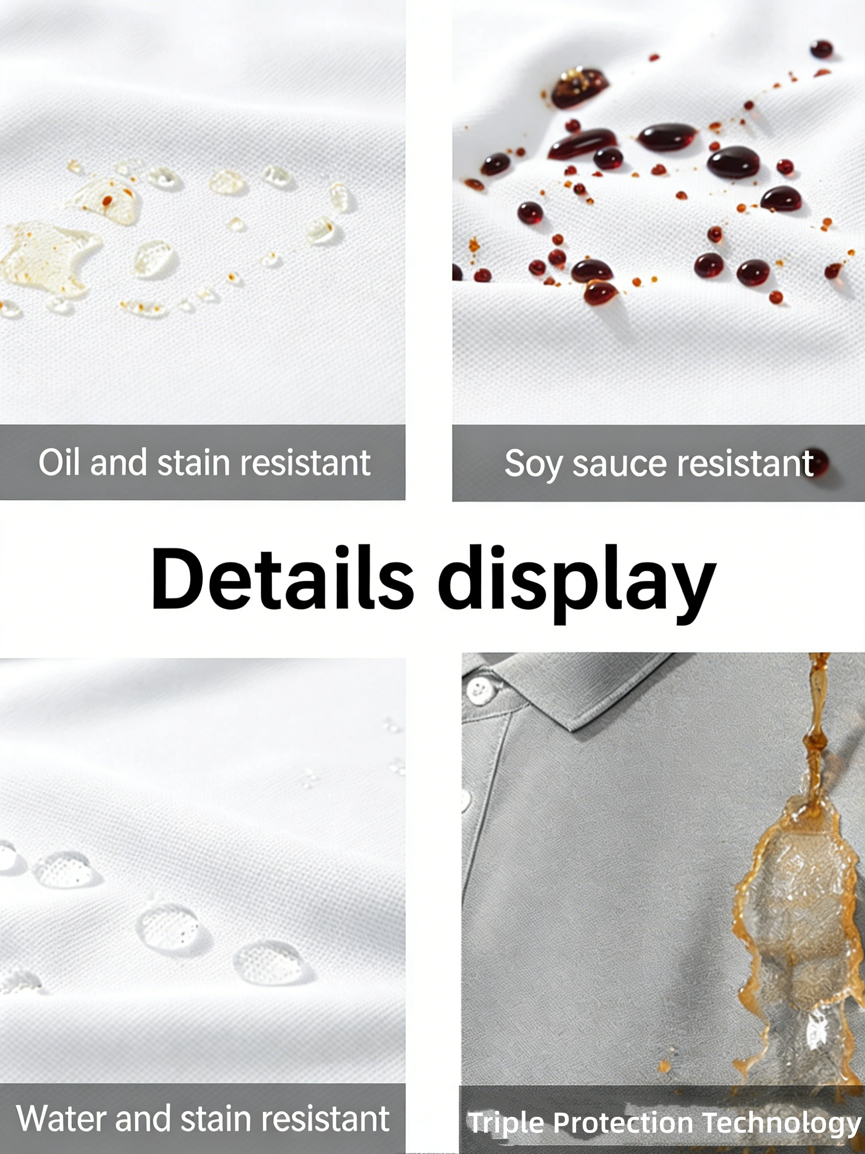 Men's Summer Short-Sleeve Polo Shirt